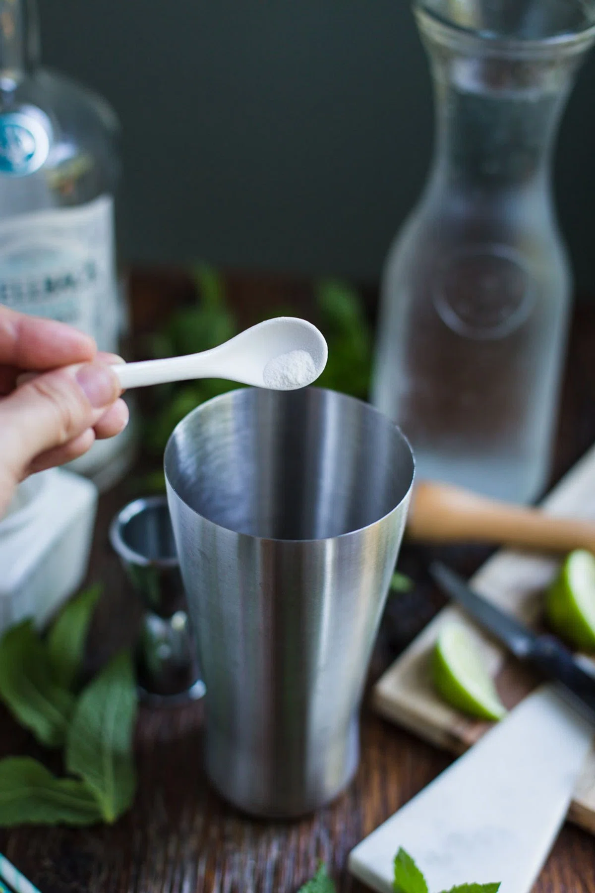 Mojito made with Stevia Extract