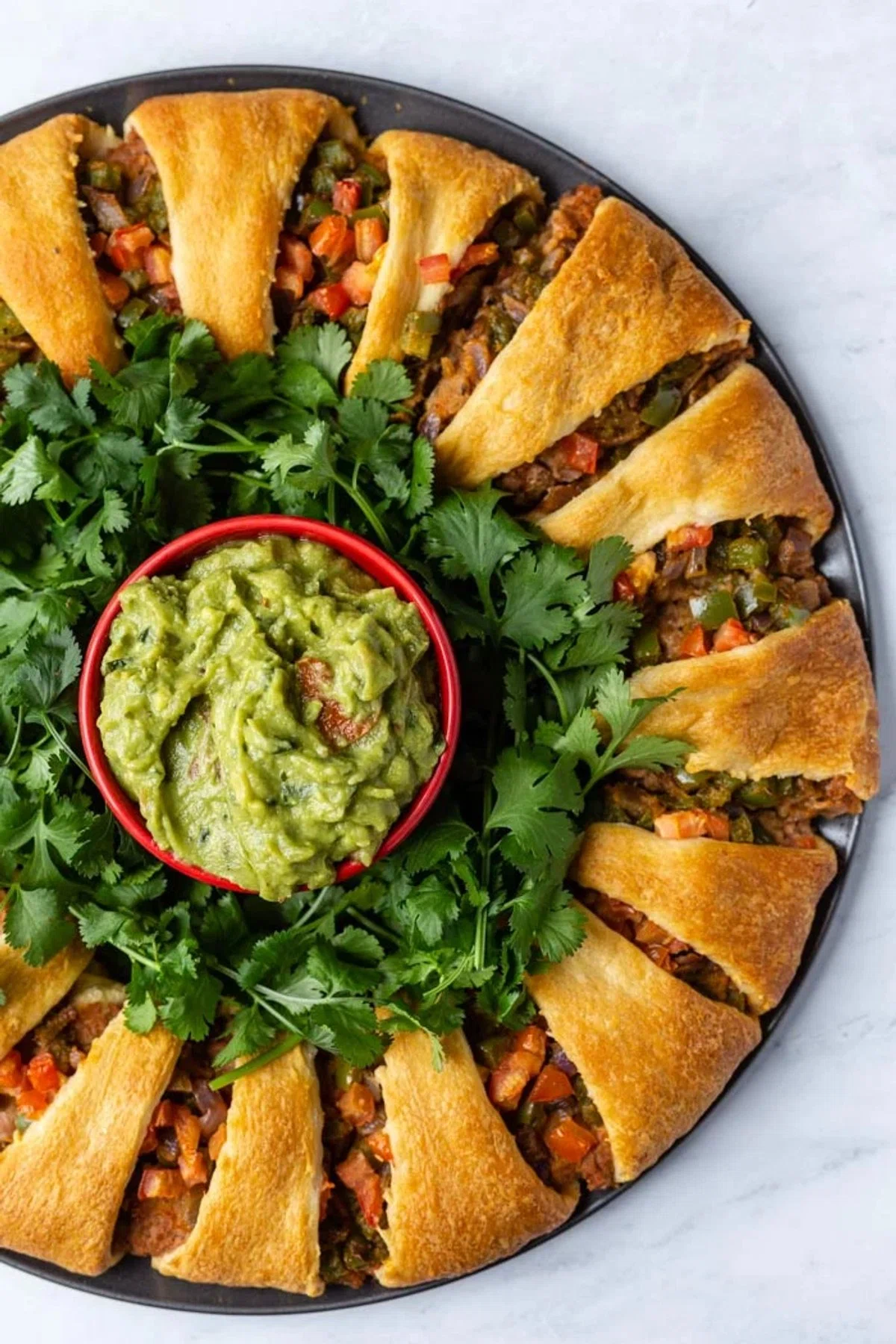 Holiday Wreath Taco Ring
