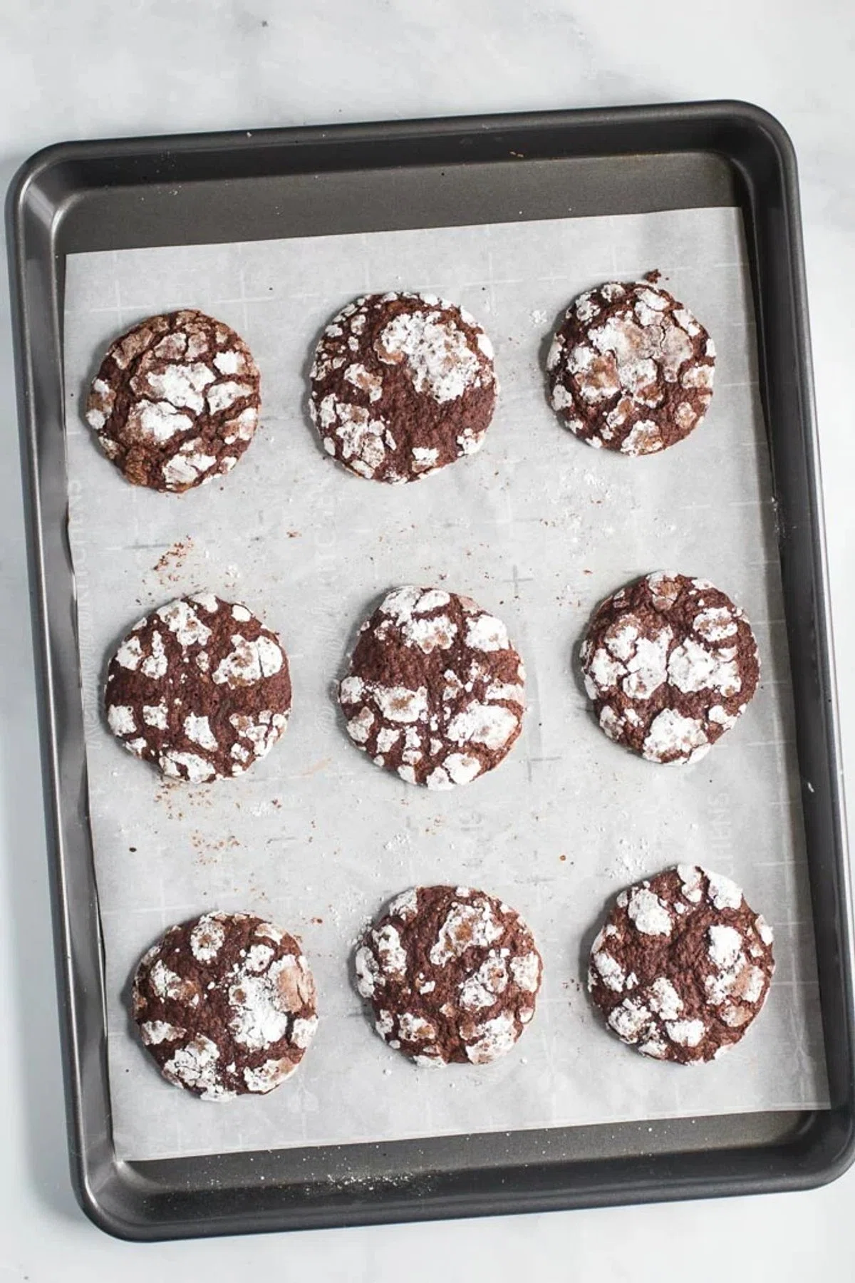 Chocolate Crinkle Cookies