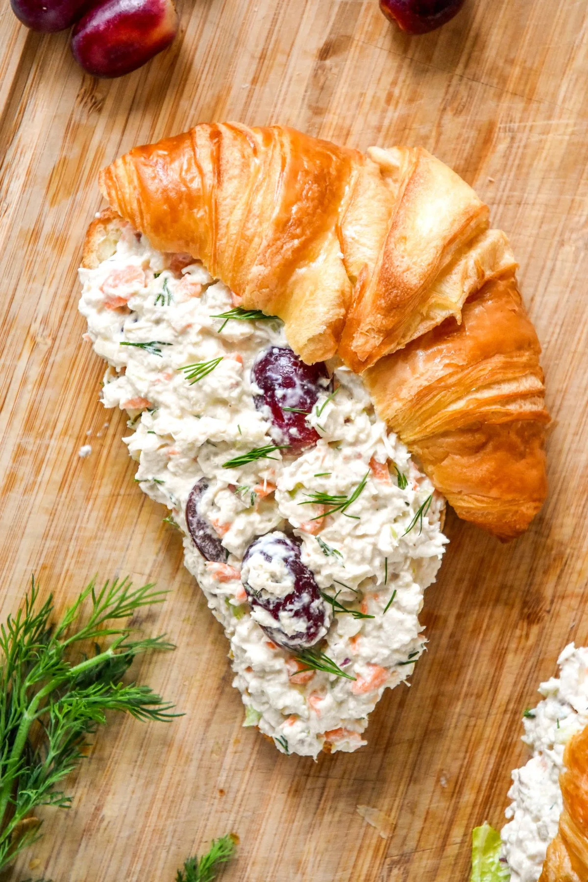 Easy Chicken Salad with Grapes