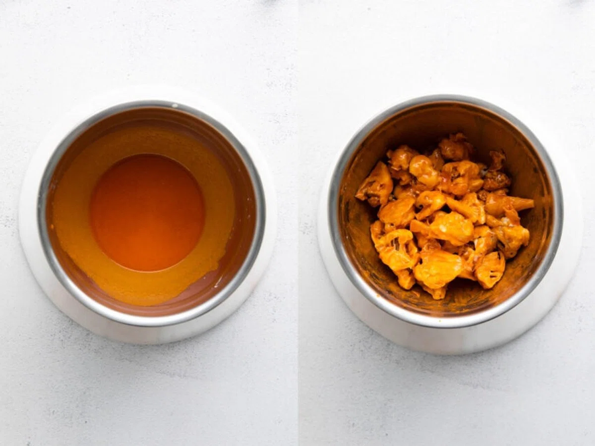 Air Fryer Buffalo Cauliflower