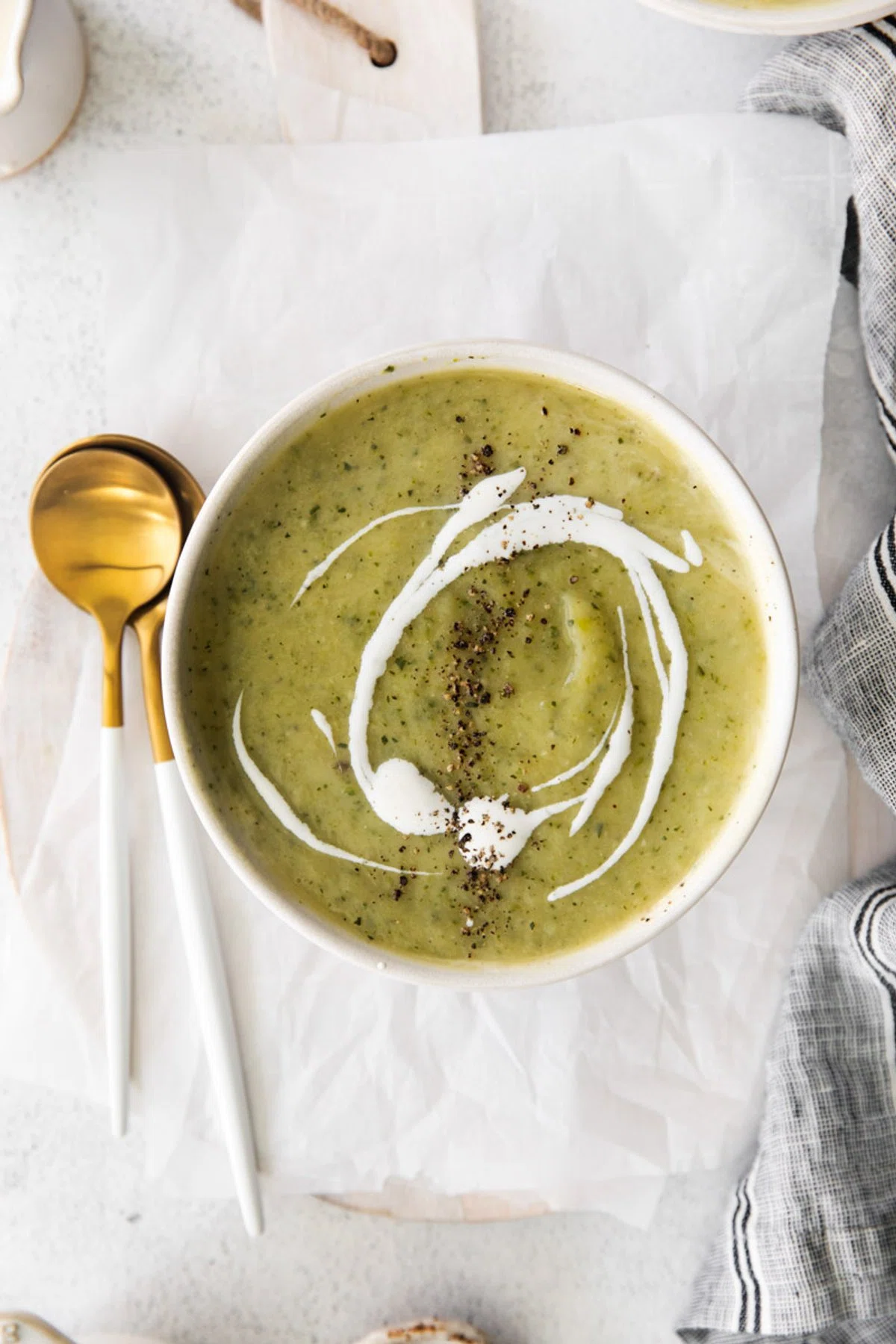 Vegan Zucchini Soup