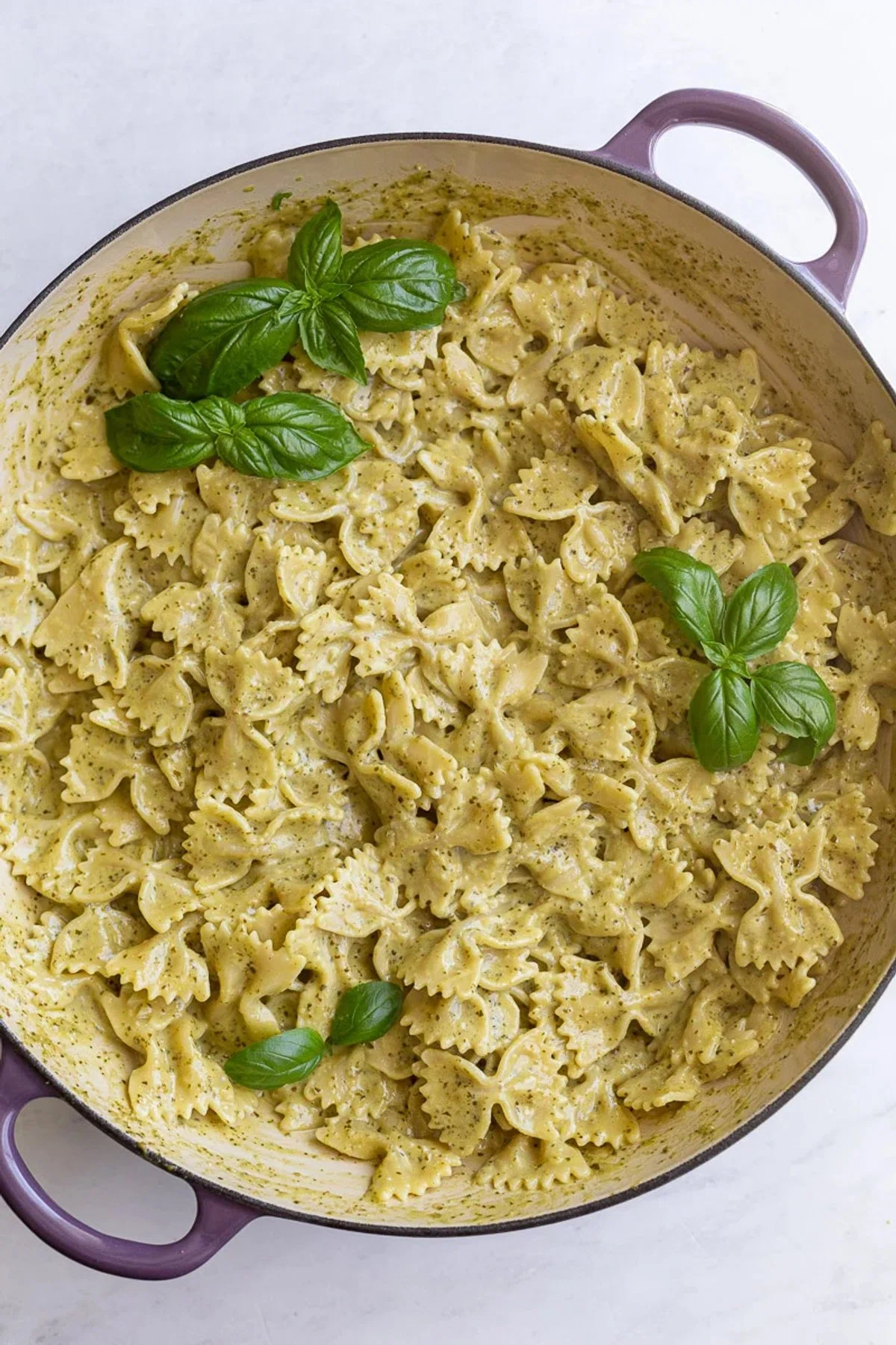 Pesto Cream Sauce (10 minutes!)