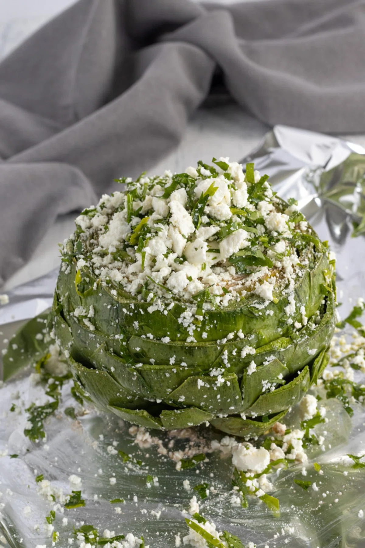 Mediterranean Baked Artichokes