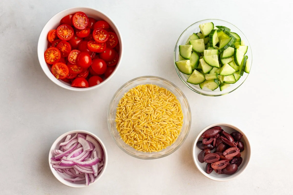 Easy Greek Orzo Salad