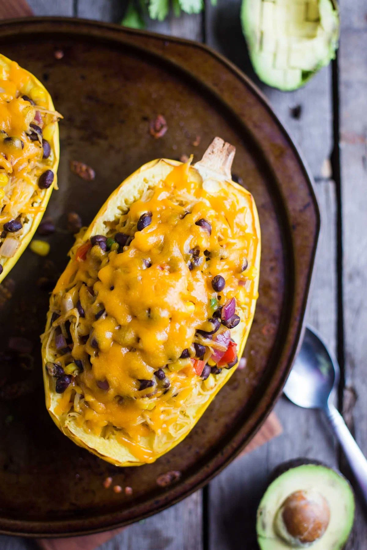 Spaghetti Squash Burrito Bowls