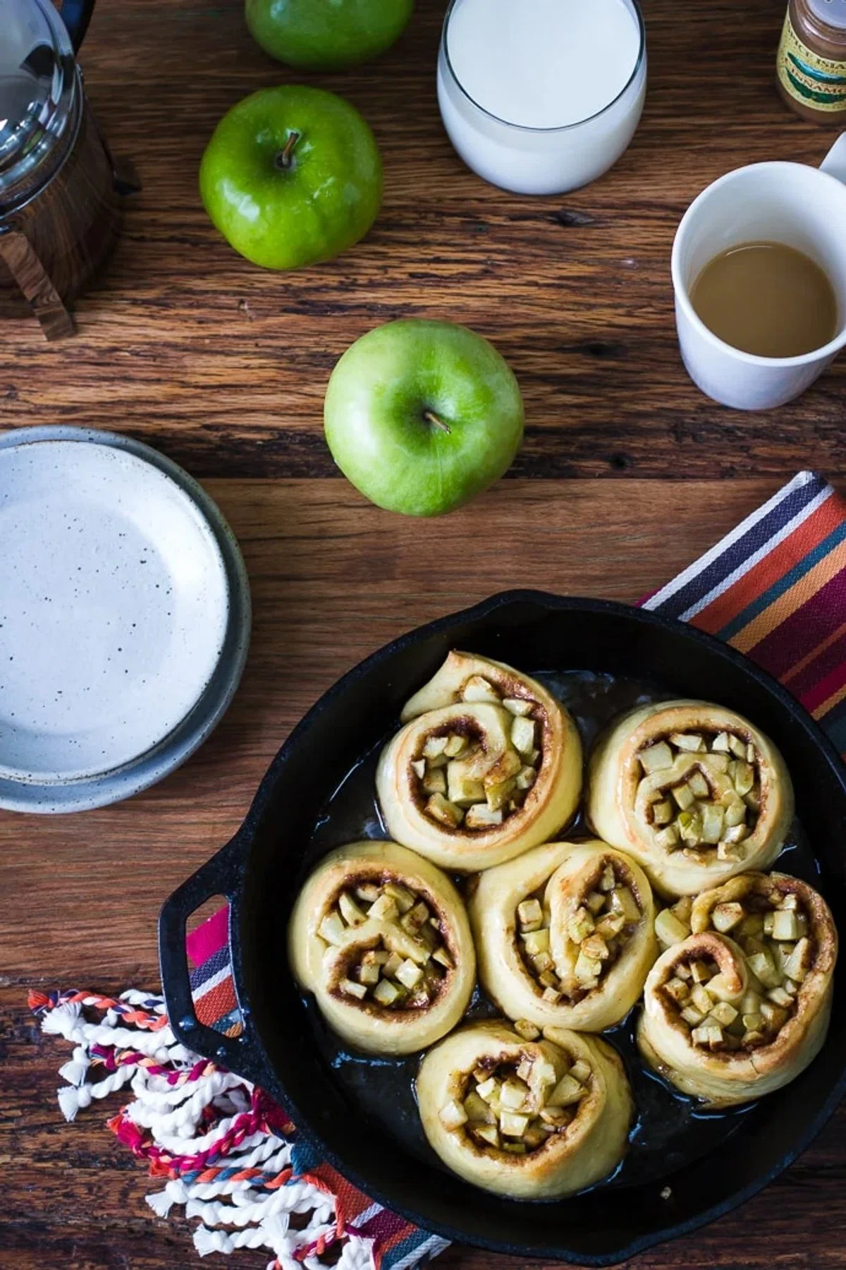 Apple Pie Cinnamon Rolls