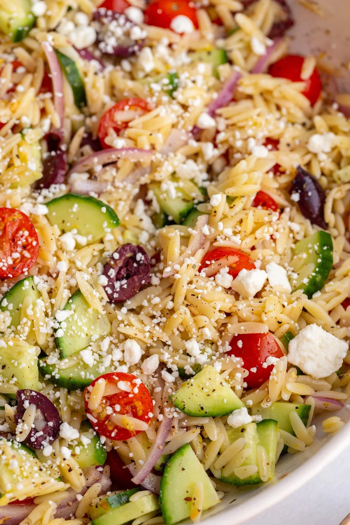 Easy Greek Orzo Salad