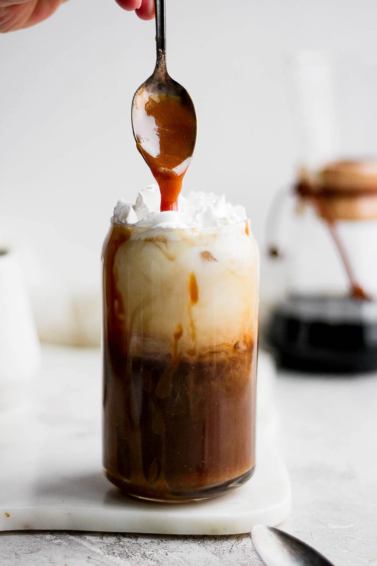 Iced Caramel Latte