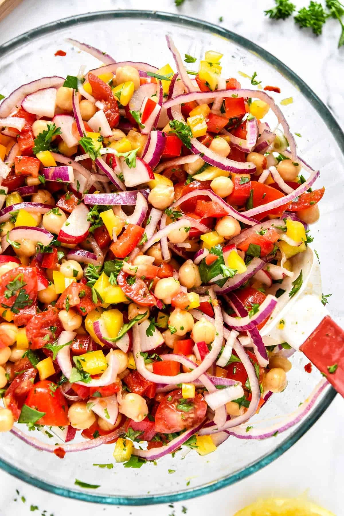Make-Ahead Vegan Chickpea Salad