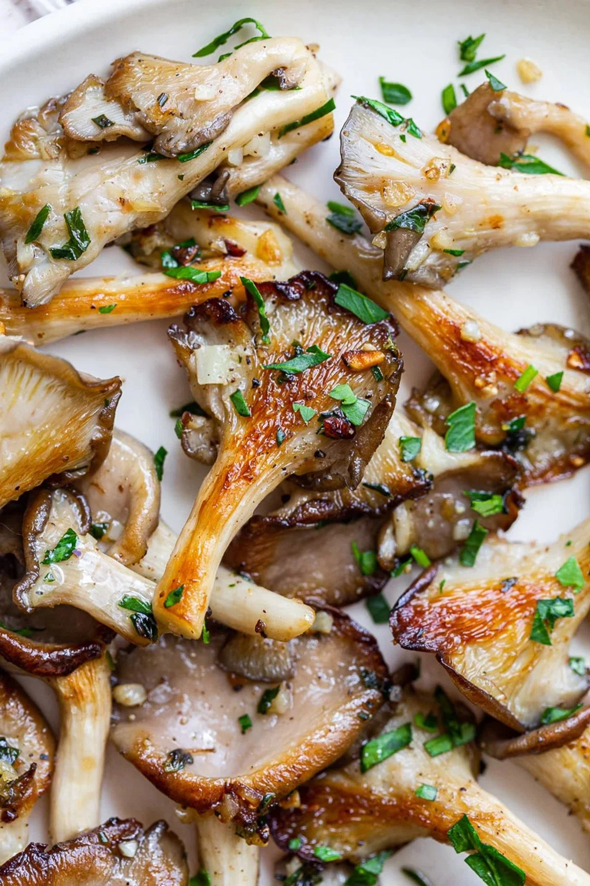 Garlic Butter Oyster Mushrooms