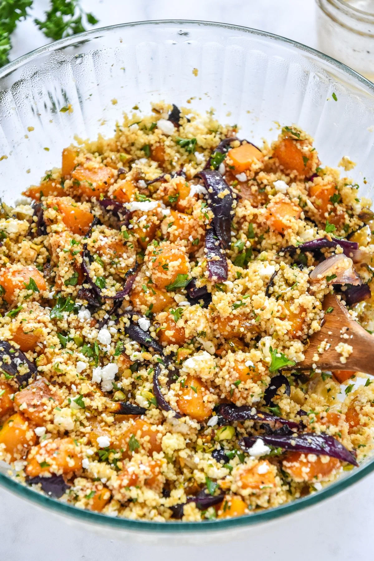 Roasted Butternut Squash Couscous Salad