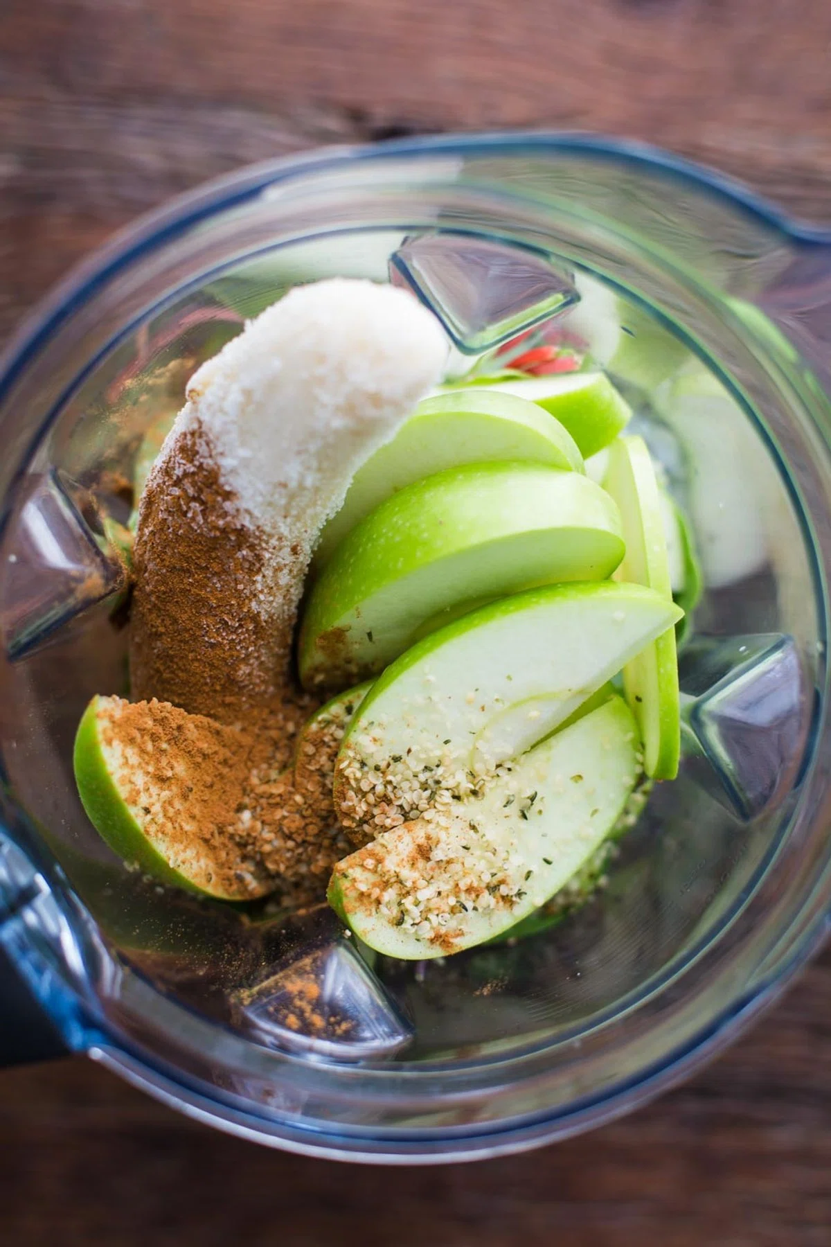 Caramel Apple Green Smoothie
