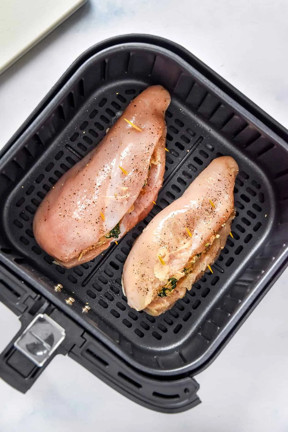 Air Fryer Stuffed Chicken Breast