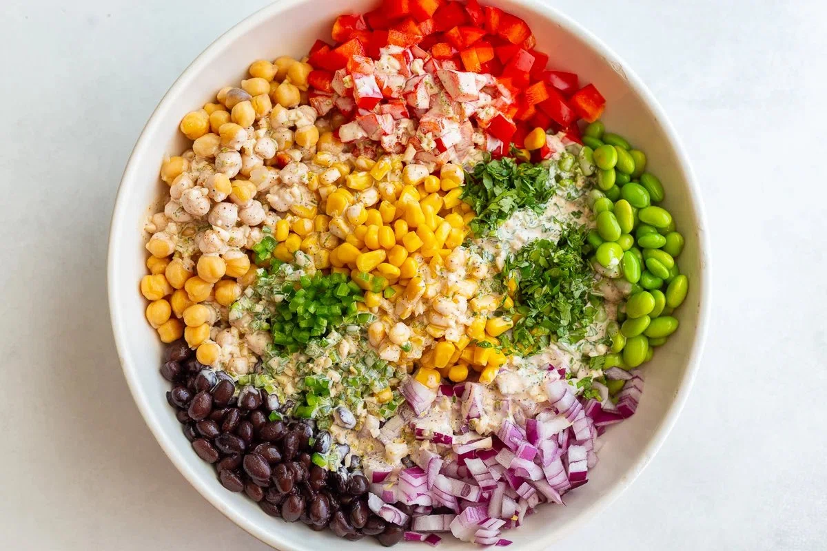 Mexican Street Corn Dense Bean Salad