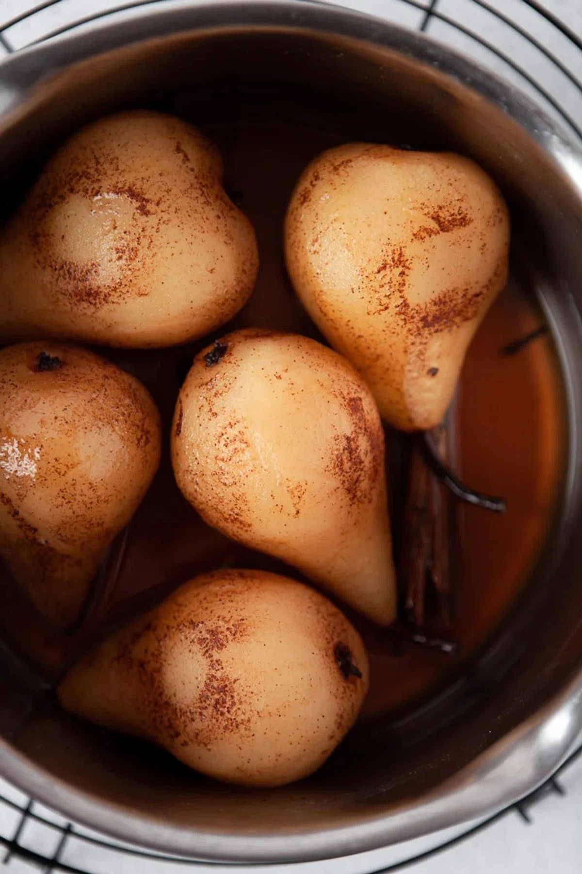 Vanilla Poached Pears