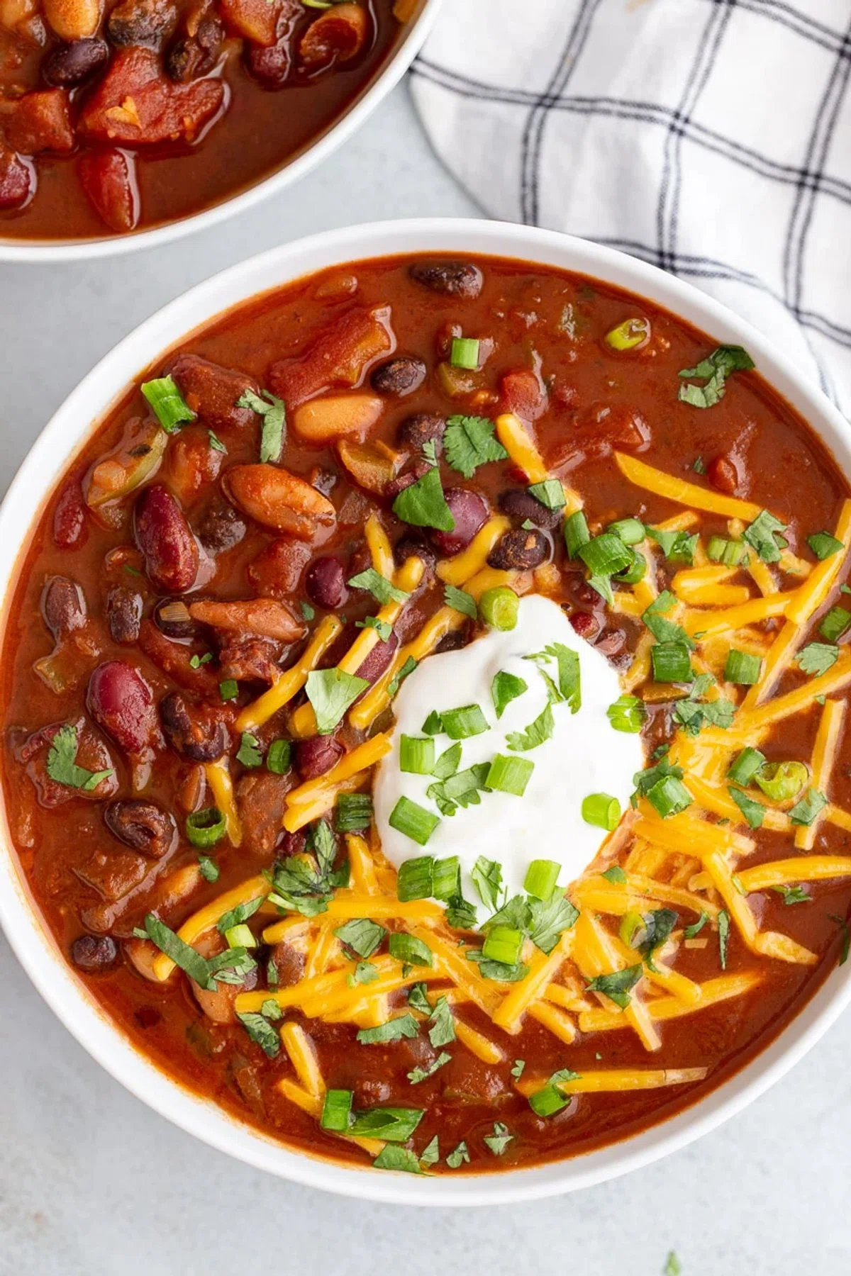Loaded Vegetarian Chili
