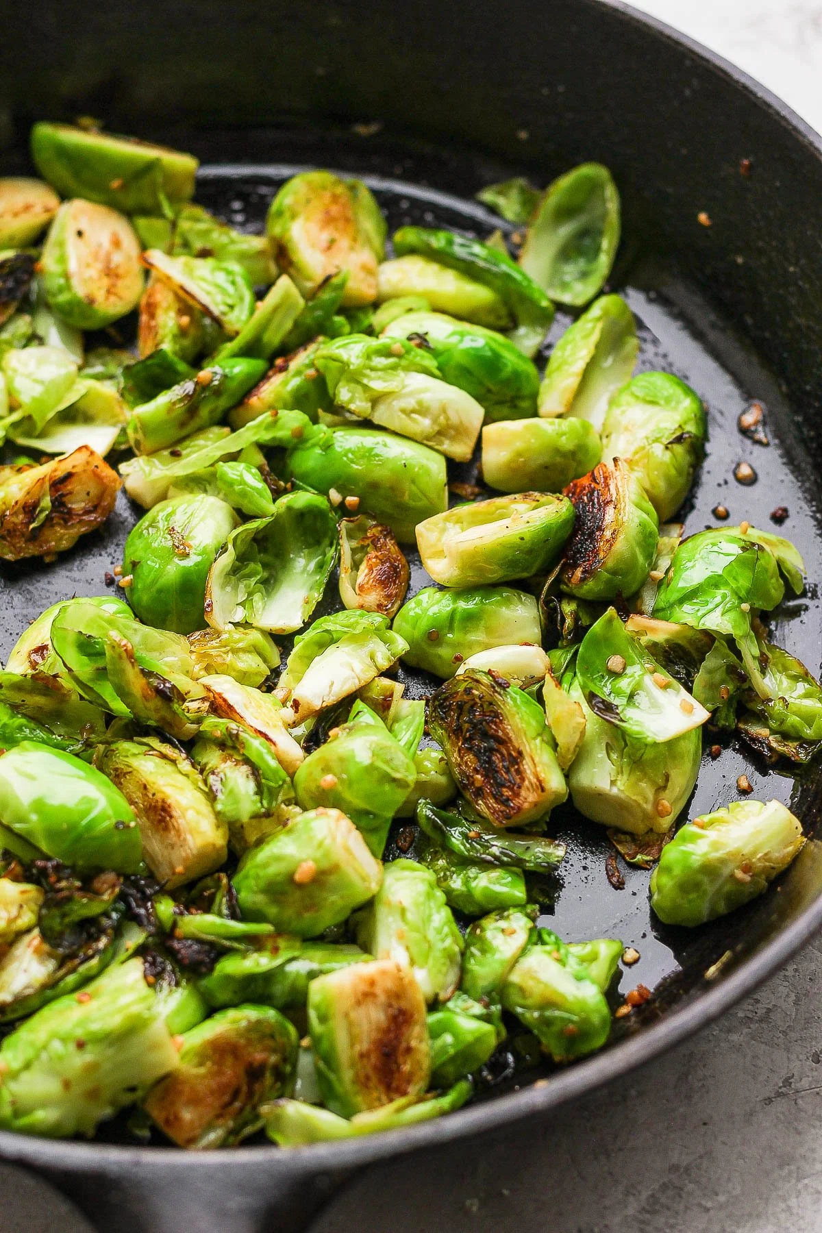 Easy Sautéed Brussels Sprouts