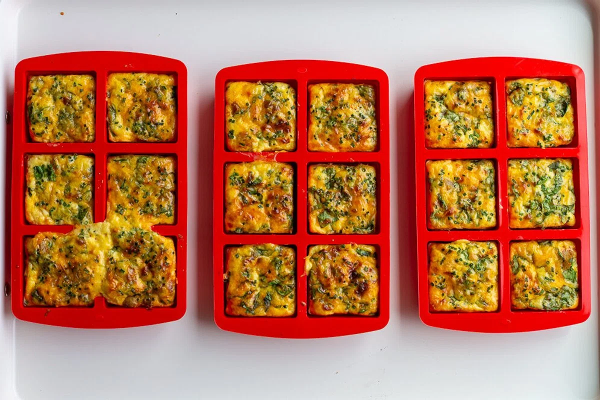 Potato Chive Egg Bites (Starbucks Copycat Recipe)