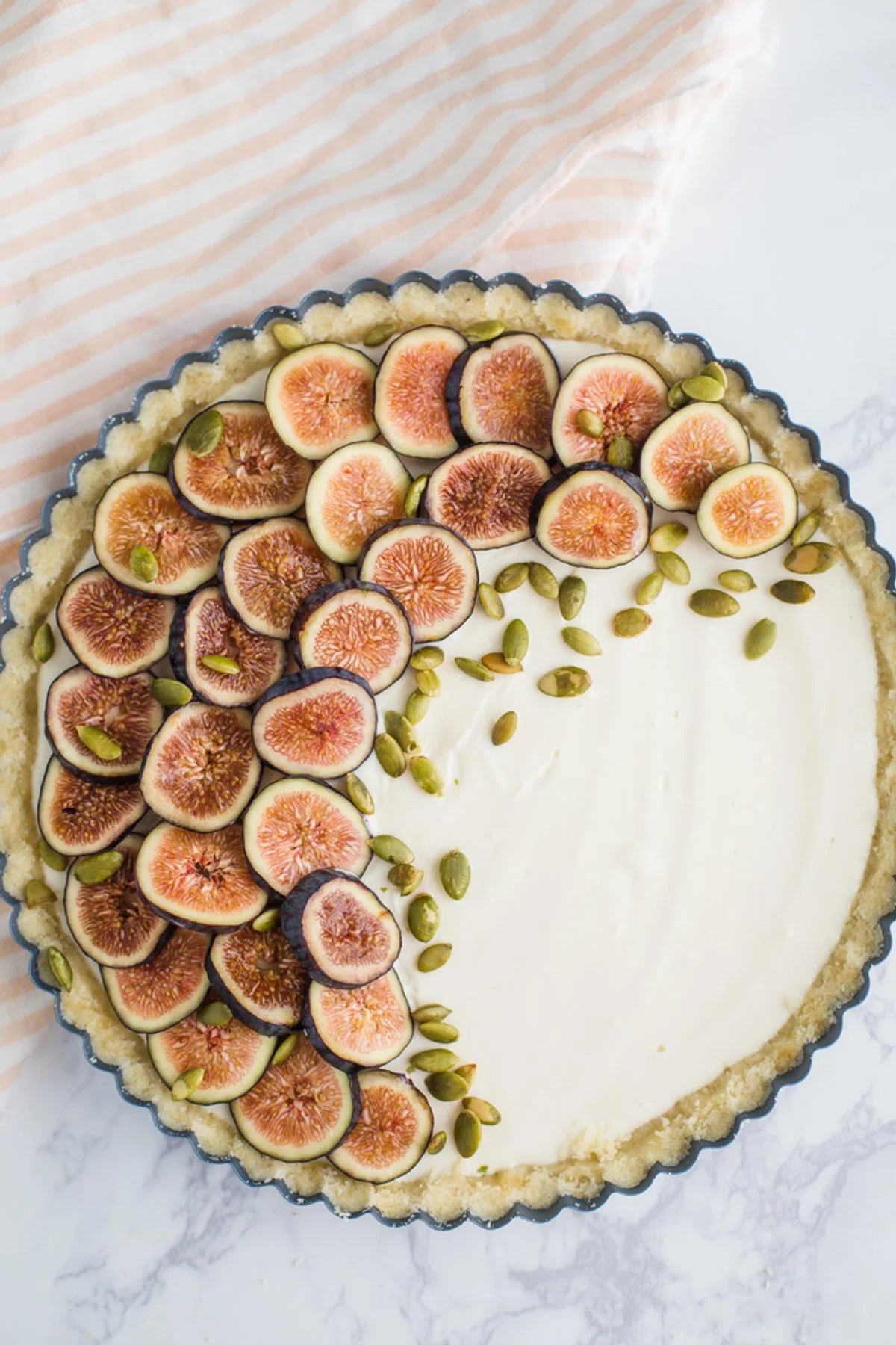 No Bake Fig Pie