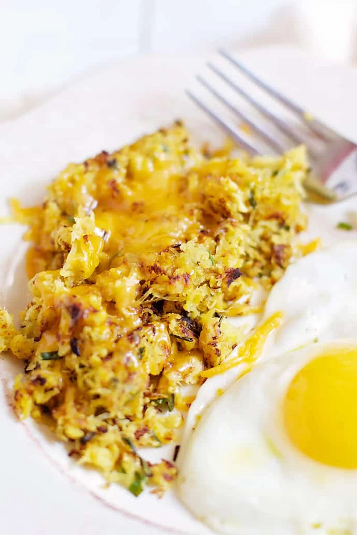 Spaghetti Squash Hash Browns