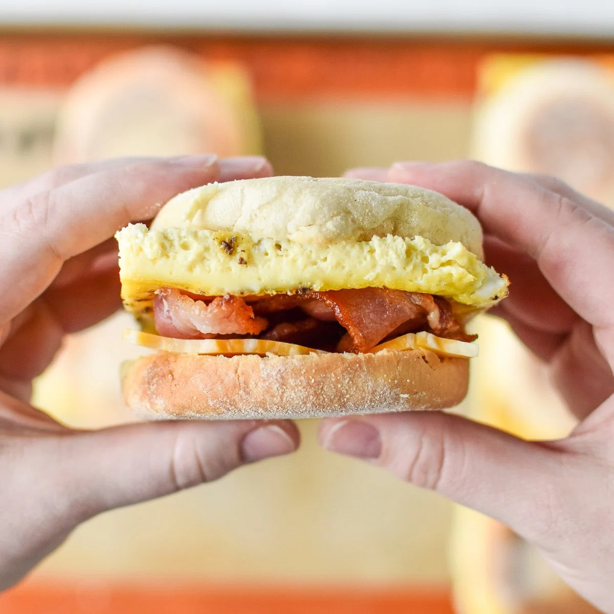 Make-Ahead Bacon Breakfast Sandwiches