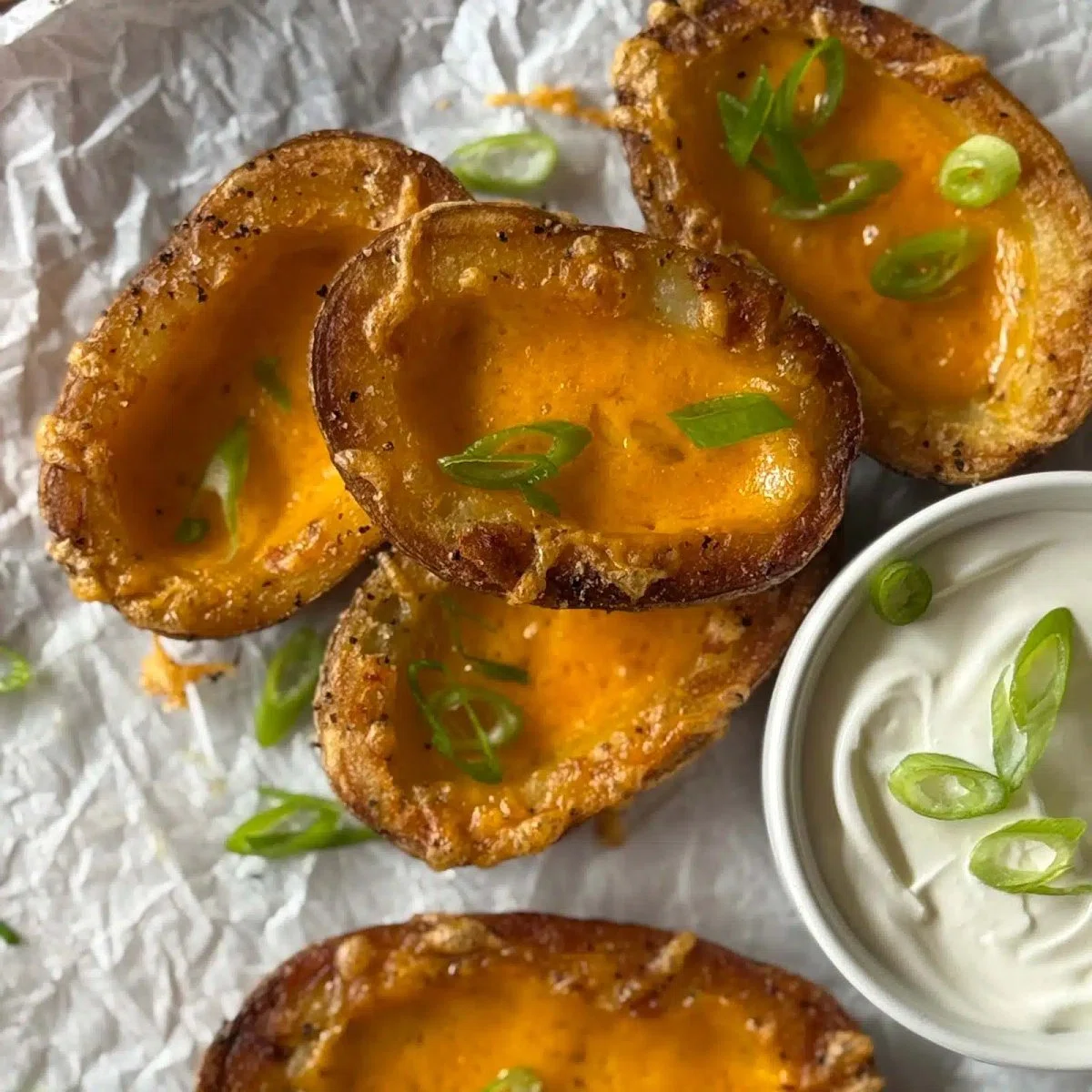 Crispy Baked Potato Skins