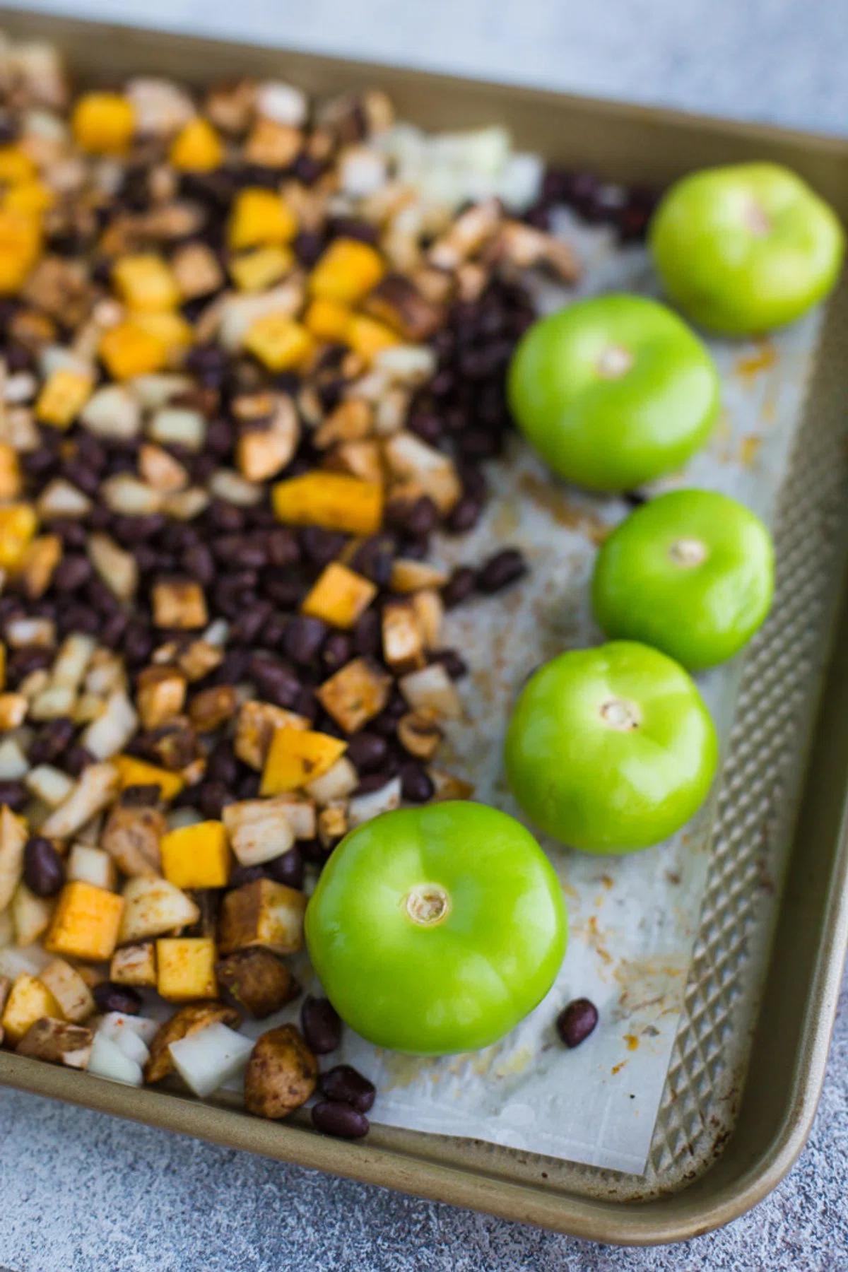 Sheet Pan Squash Tacos
