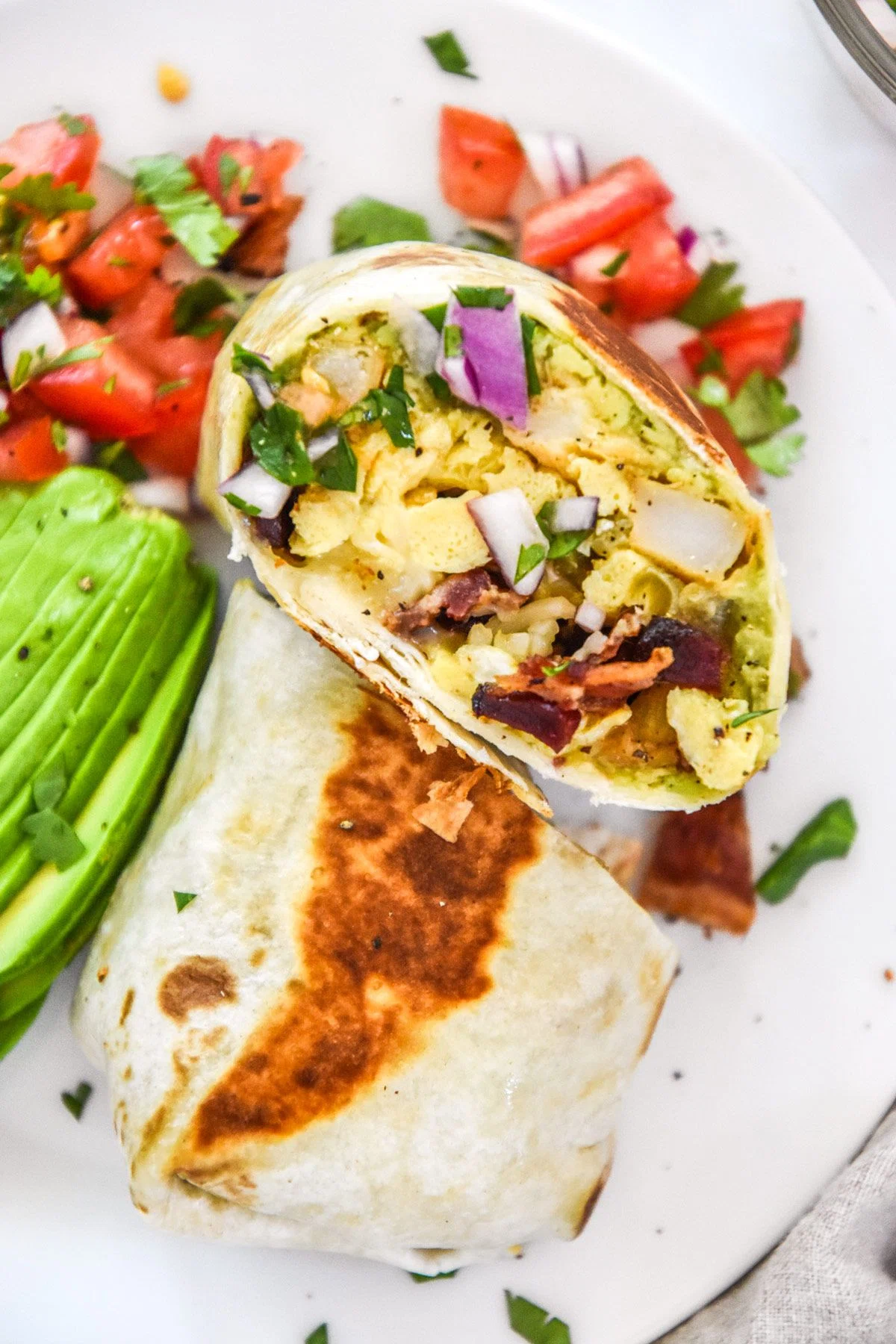 Meal Prep California Style Breakfast Burritos