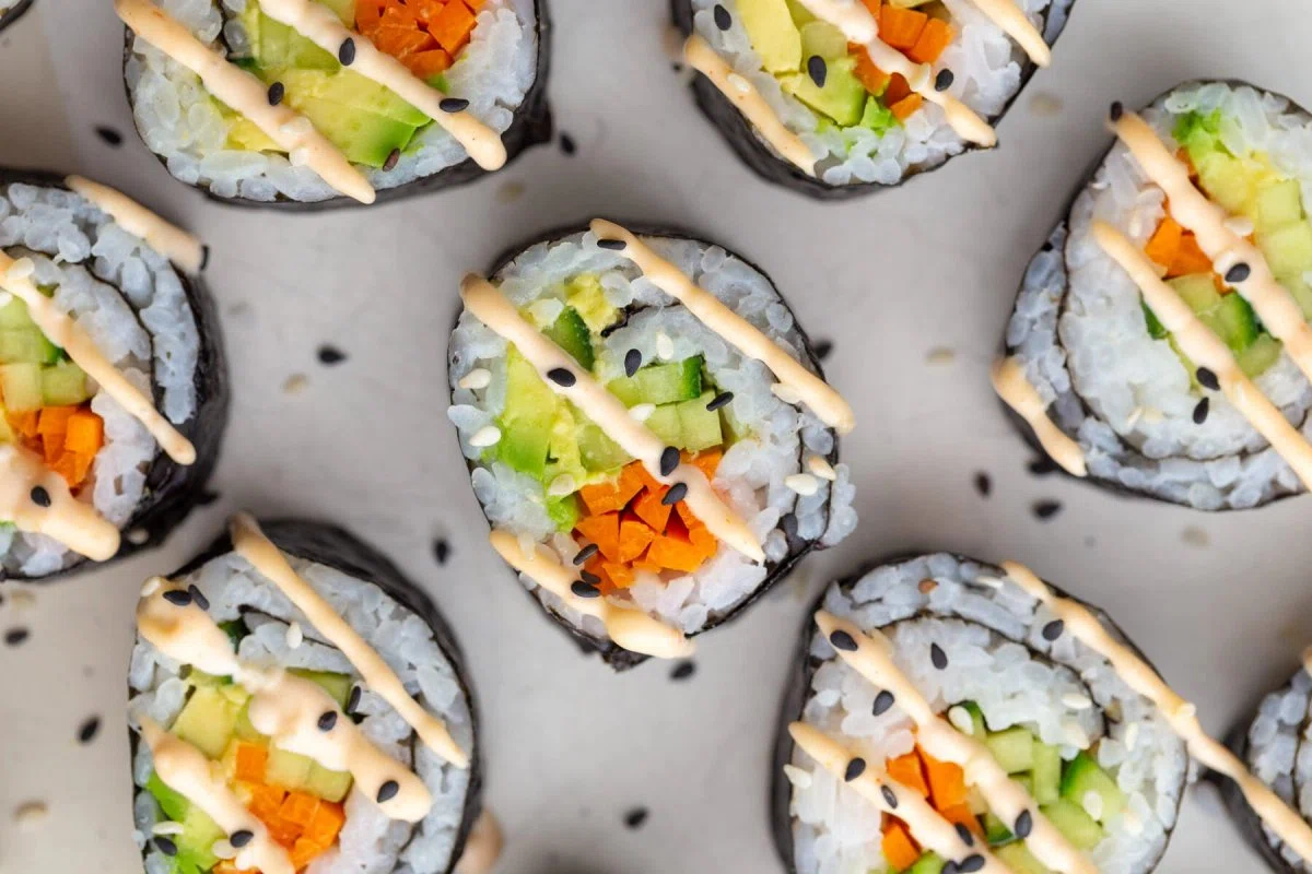 Cucumber Rolls (Easy Vegan Sushi Rolls)