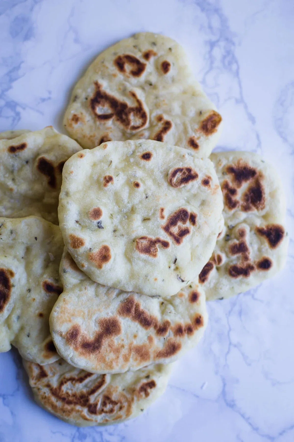 Mini Garlic Flatbread (Vegan)