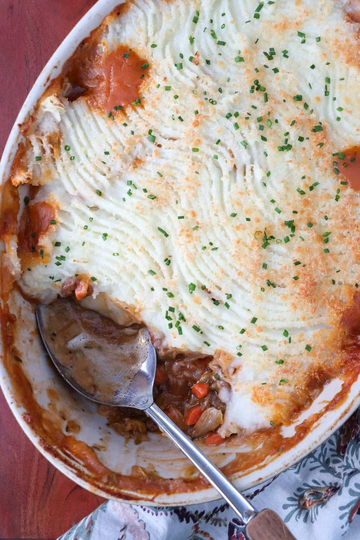 Beef & Cabbage Shepherd’s Pie