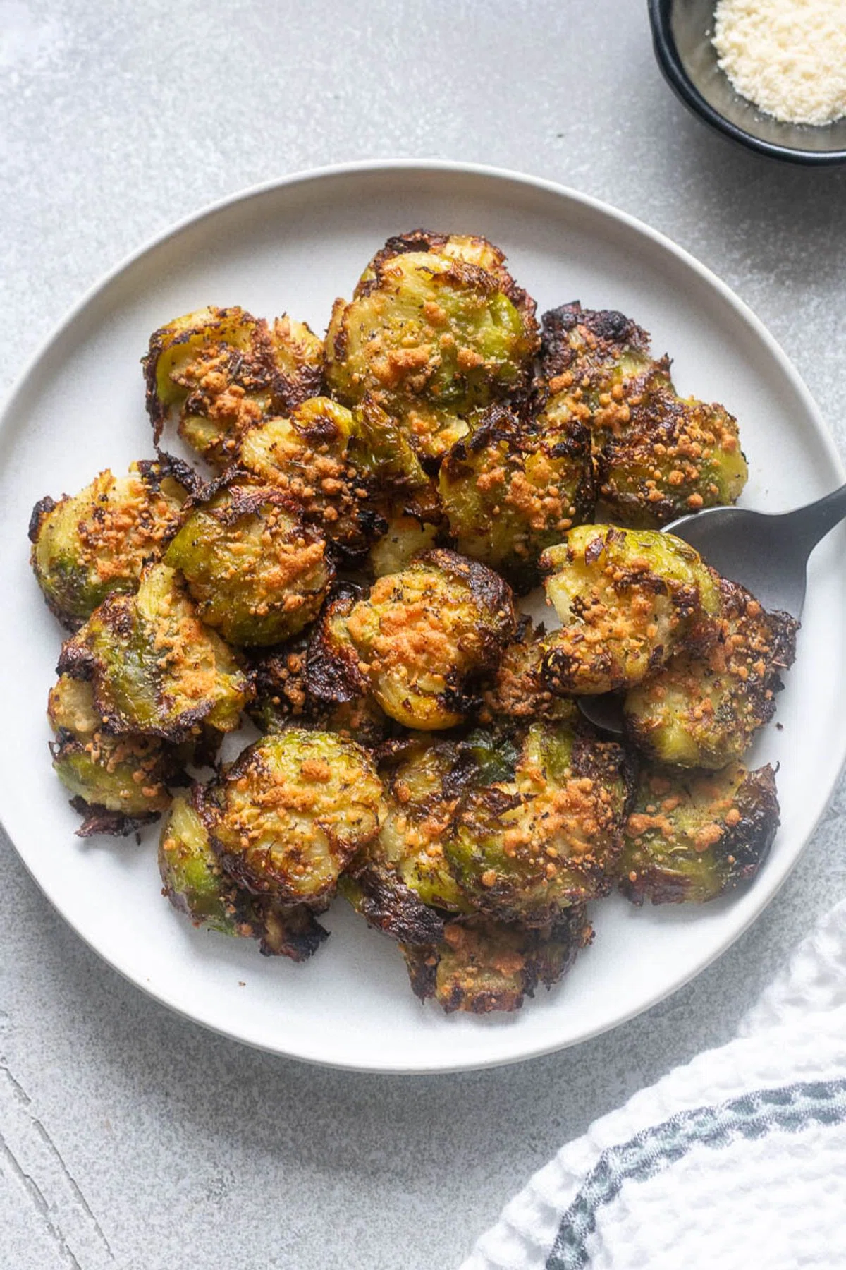 Smashed Brussels Sprouts