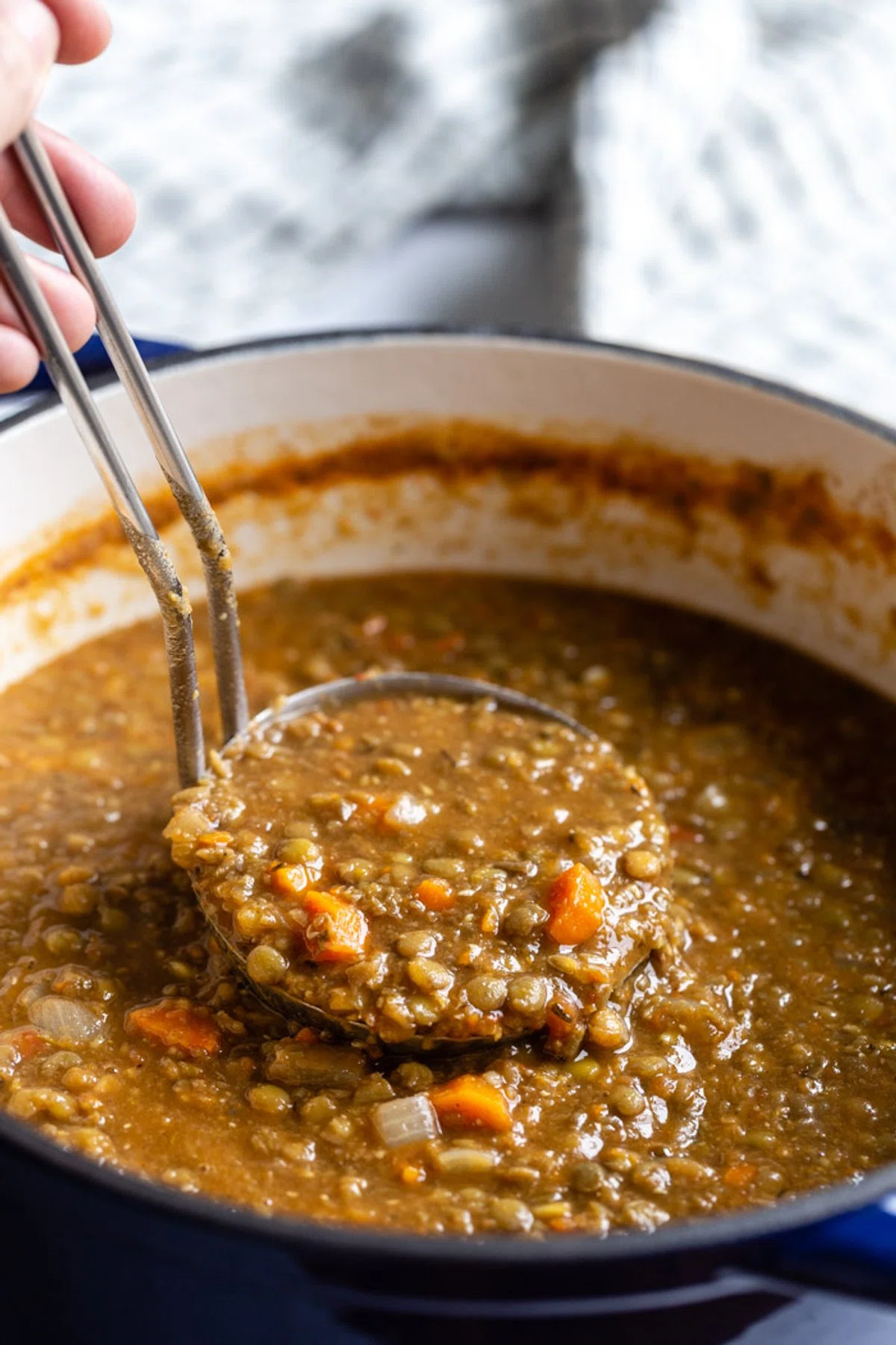 Easy Vegan Lentil Soup