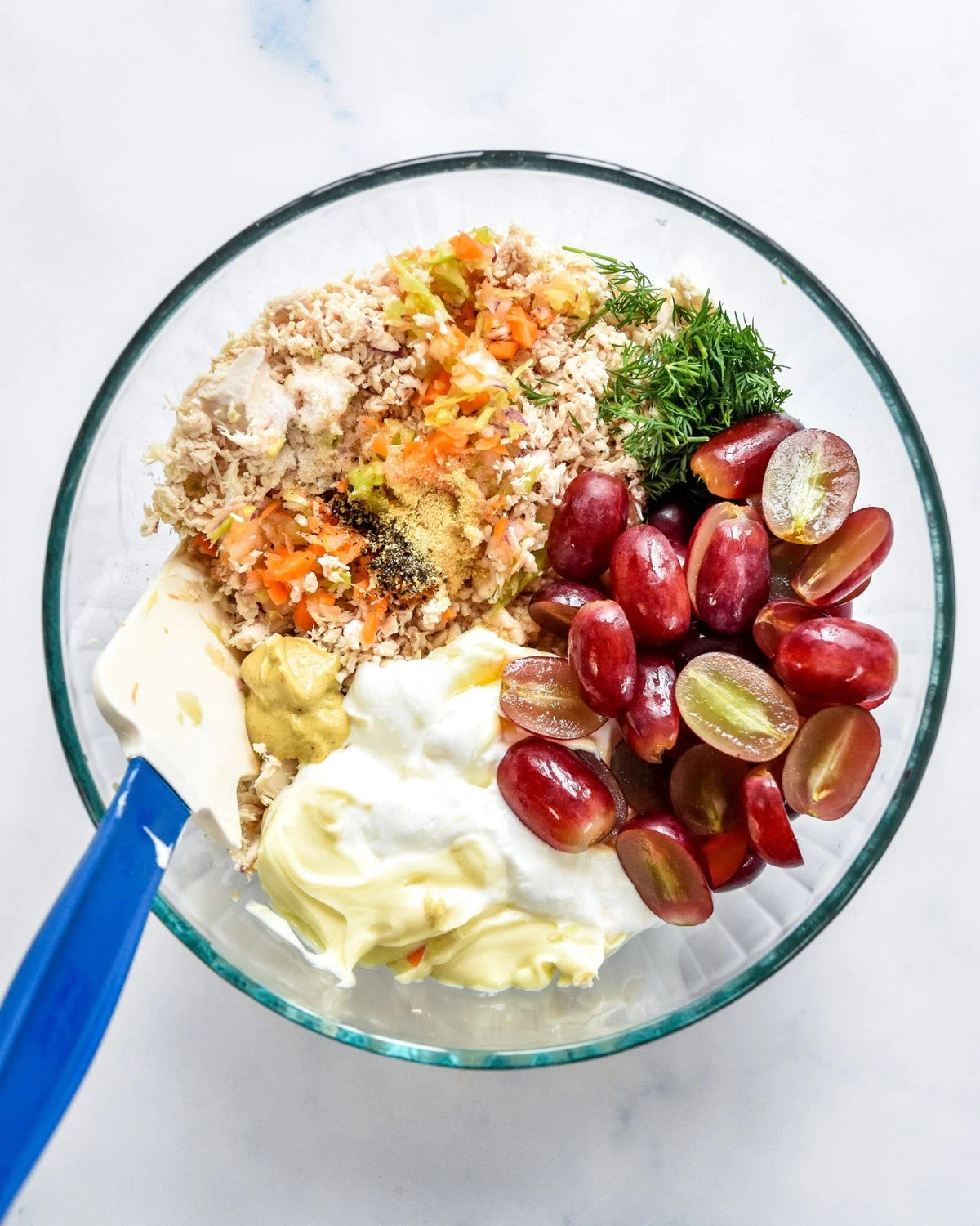Easy Chicken Salad with Grapes