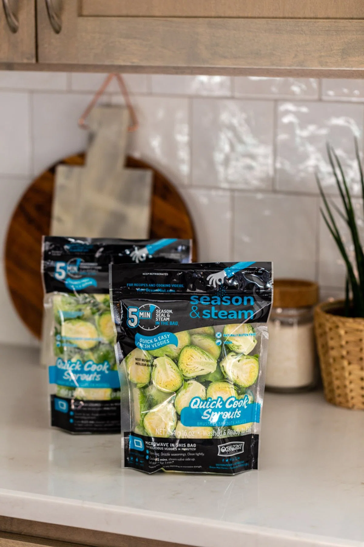 Easy Cranberry Brussel Sprouts