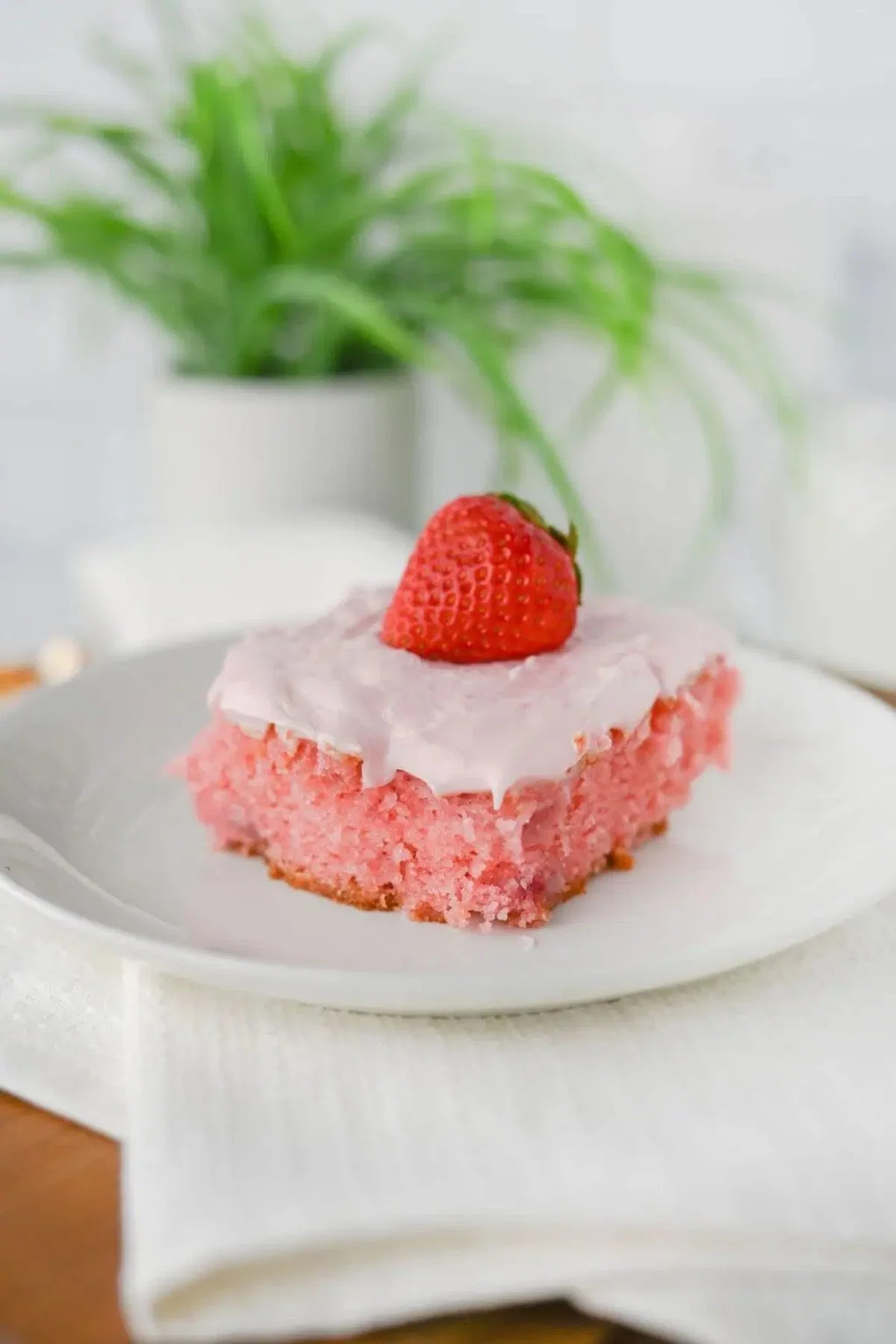 Homemade Strawberry Cake