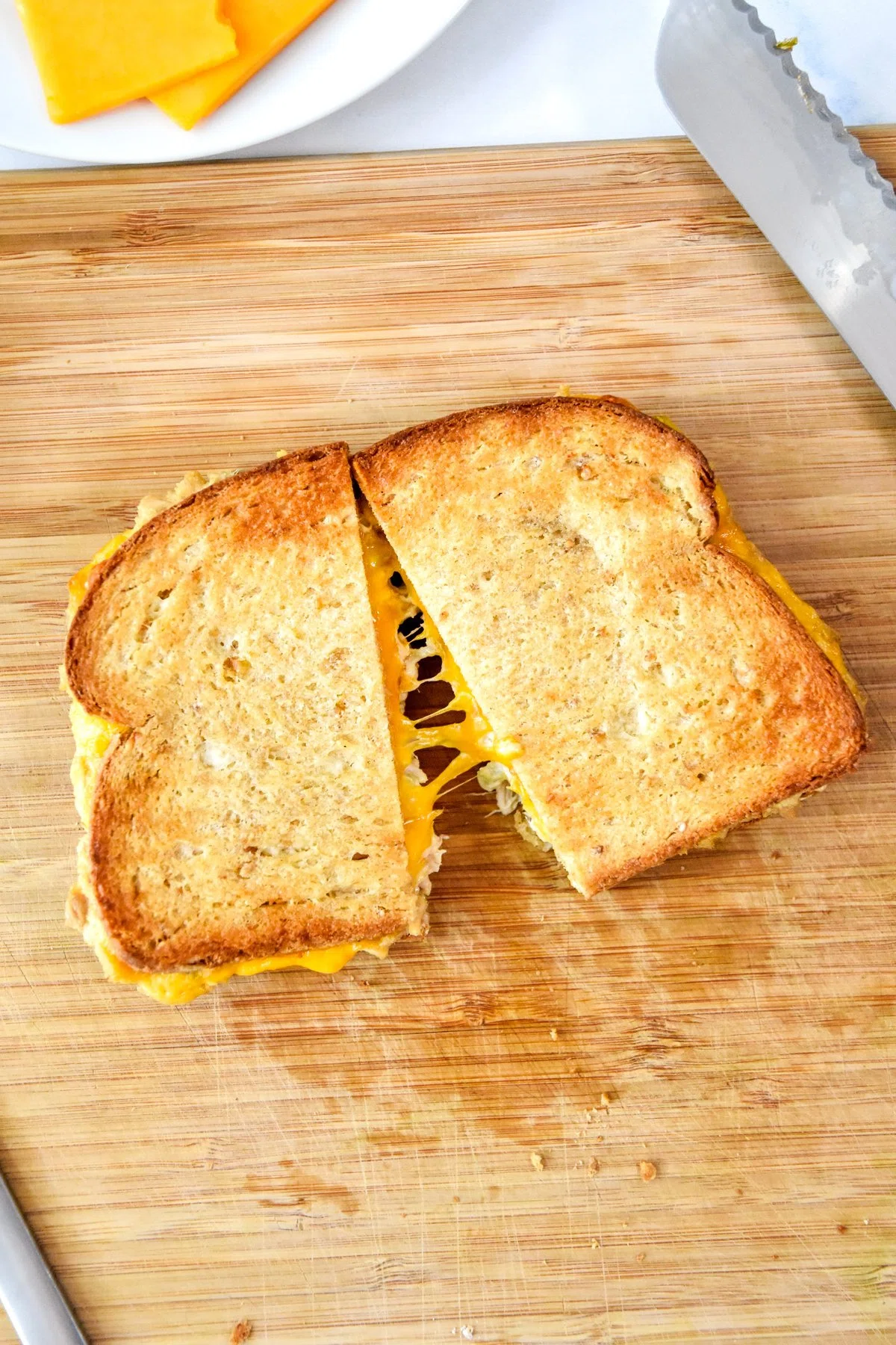 Air Fryer Tuna Melt