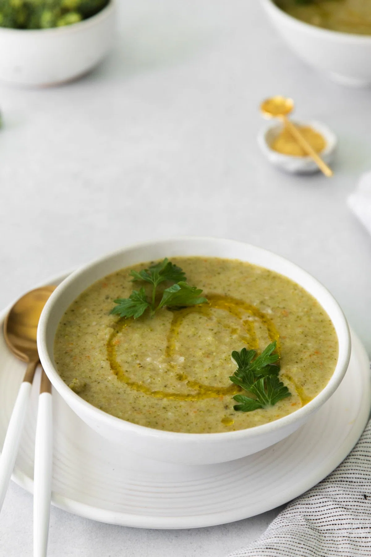 Vegan Broccoli Soup