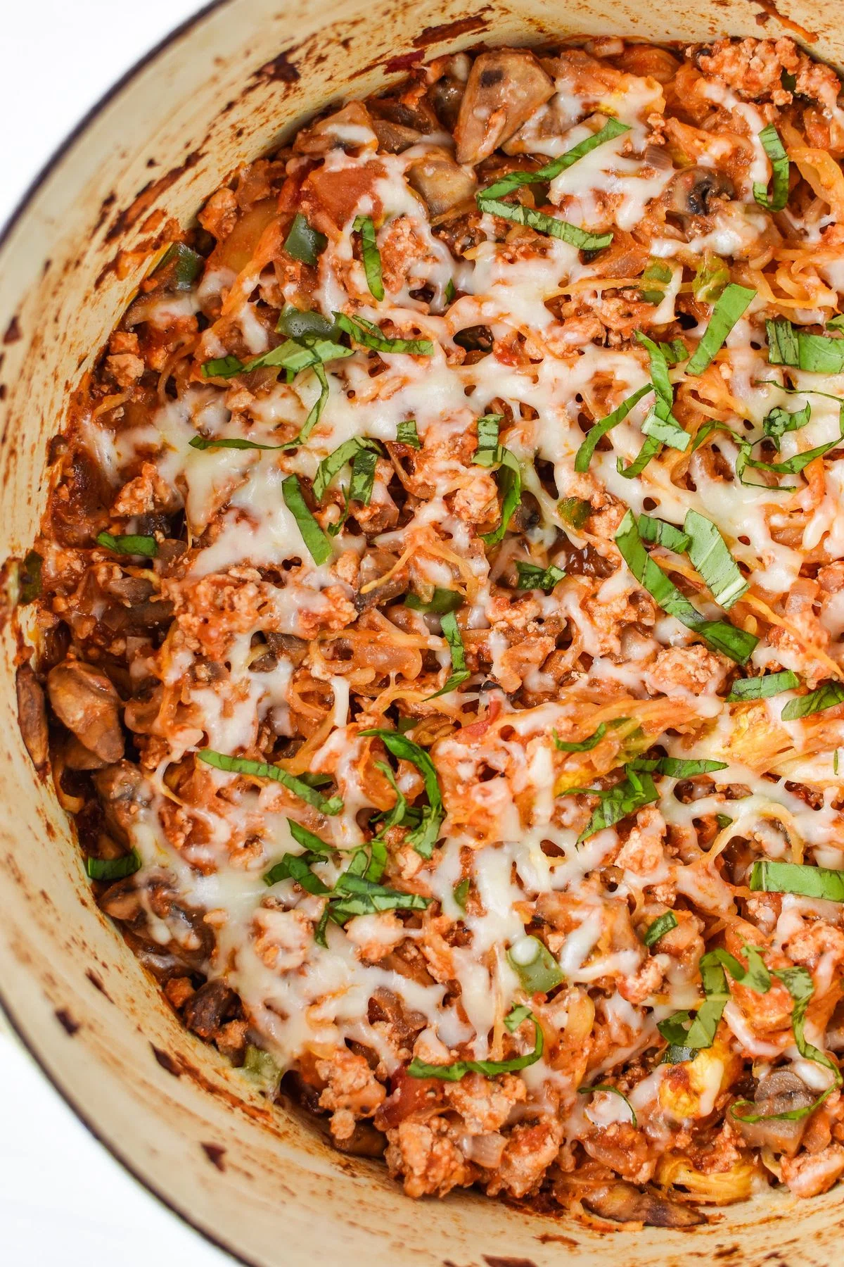 Spaghetti Squash Spaghetti Bake