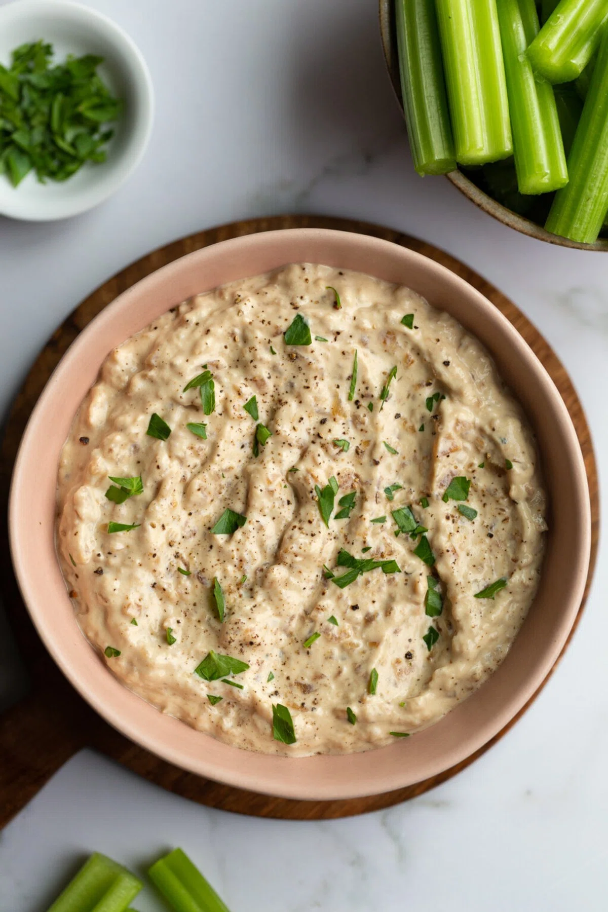 High Protein French Onion Dip