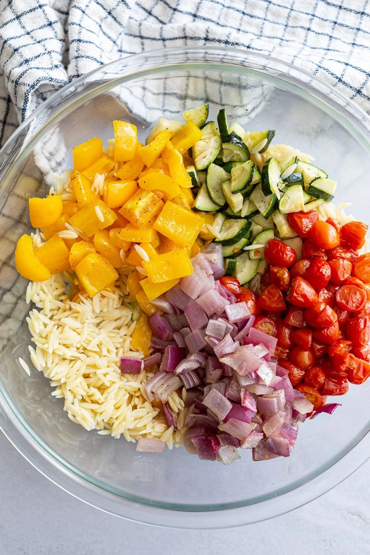 Roasted Vegetable Pasta Salad