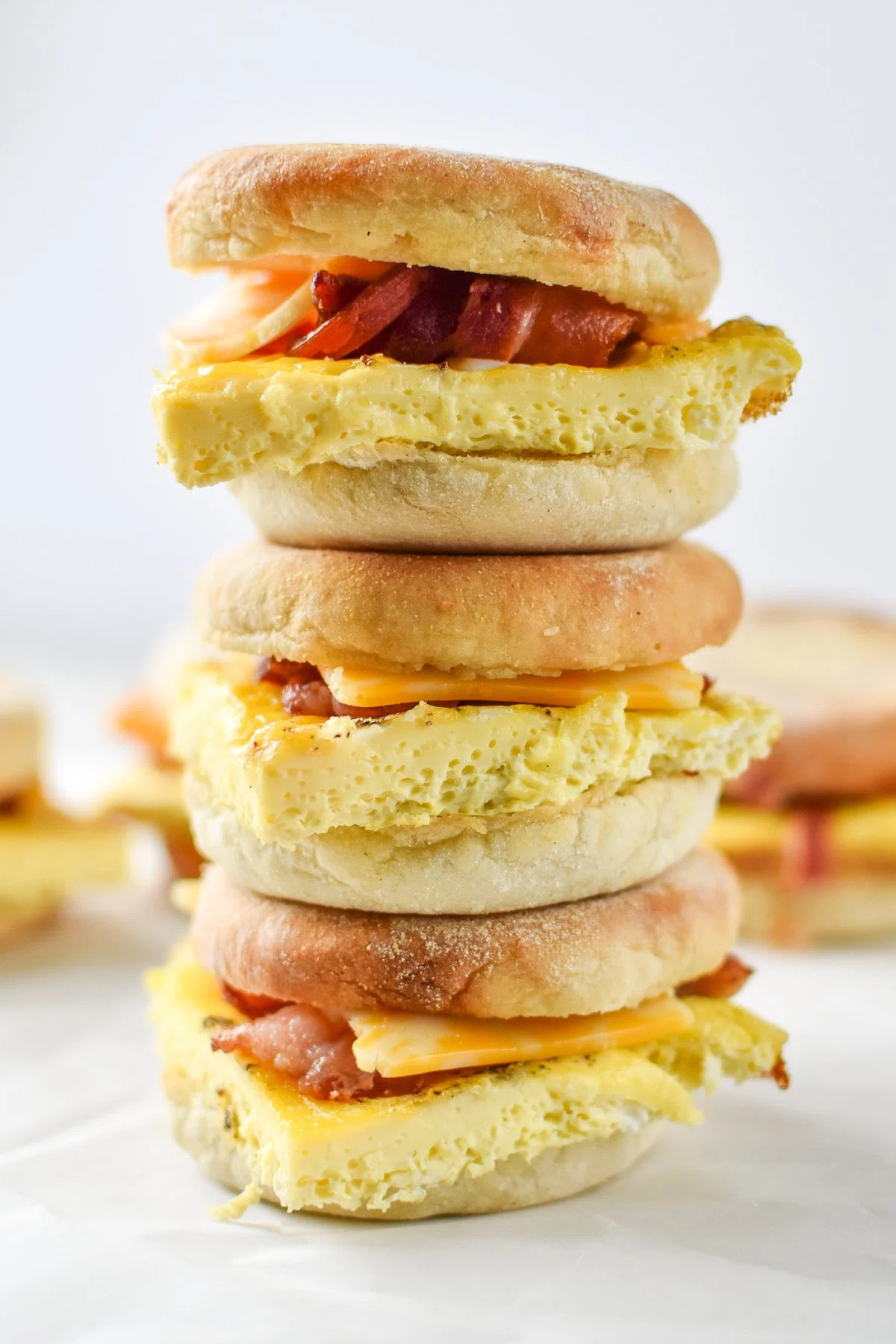 Make-Ahead Bacon Breakfast Sandwiches