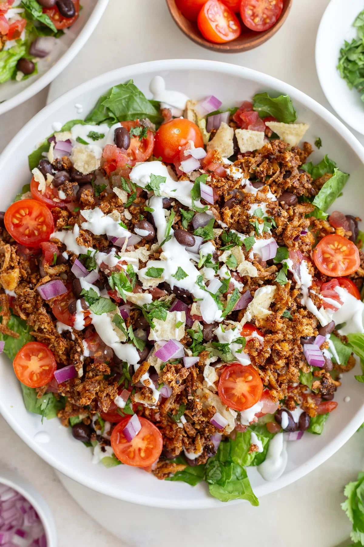 Crispy Tofu Rice Bowls