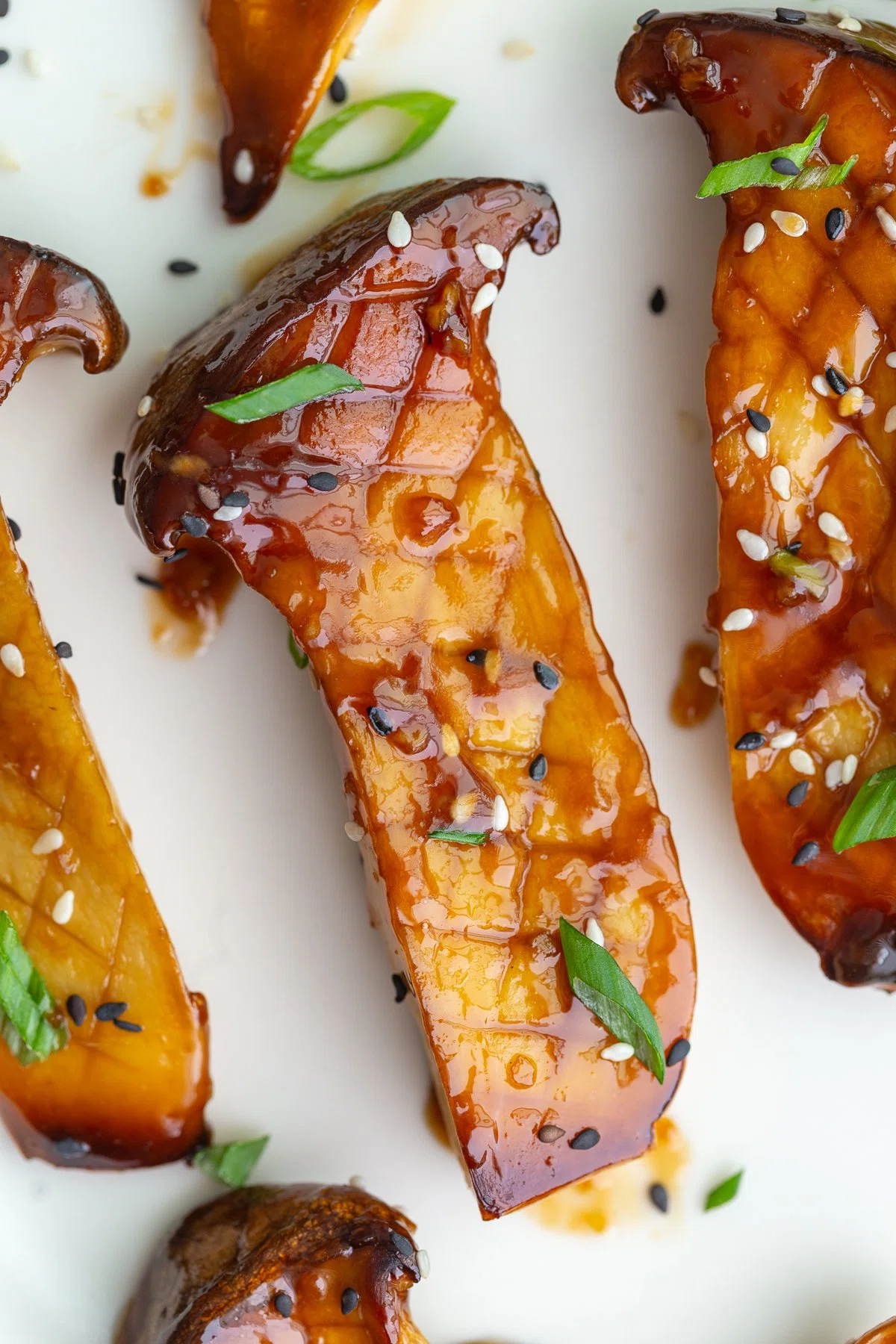 Teriyaki King Oyster Mushrooms