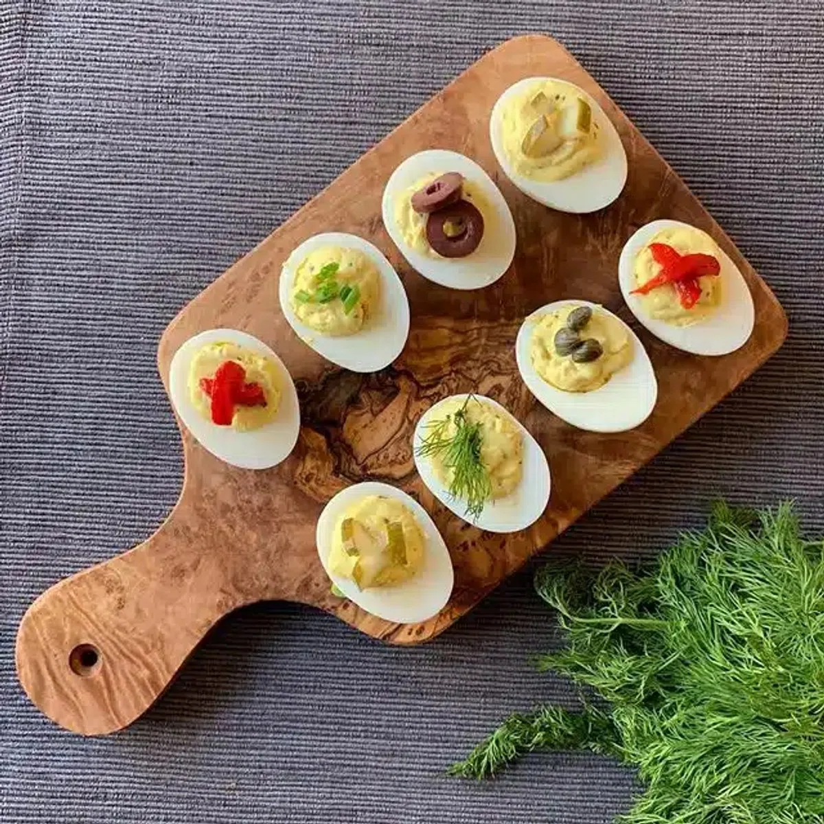 Simple Whole30 Deviled Eggs