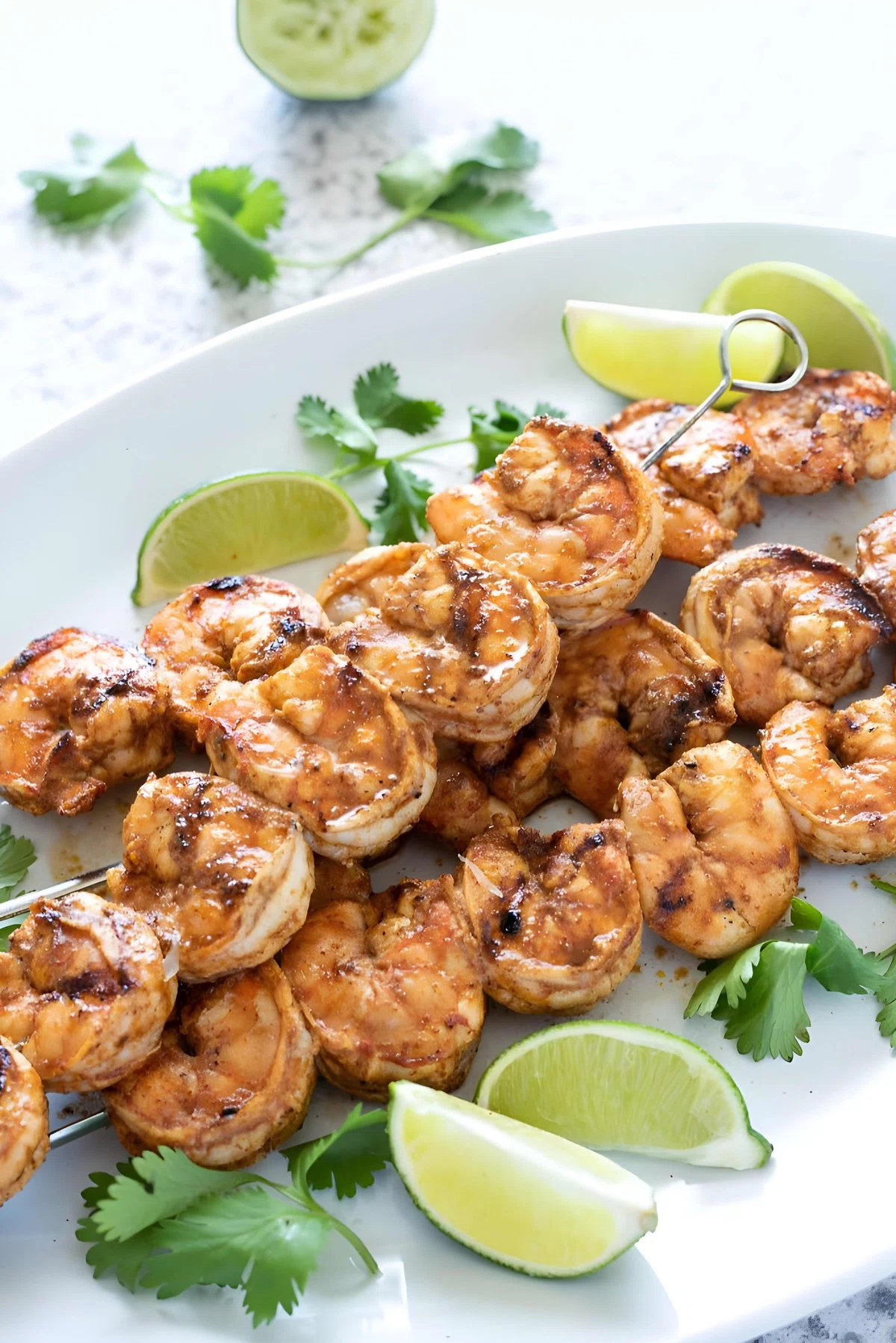 Chili Lime Grilled Shrimp Skewers