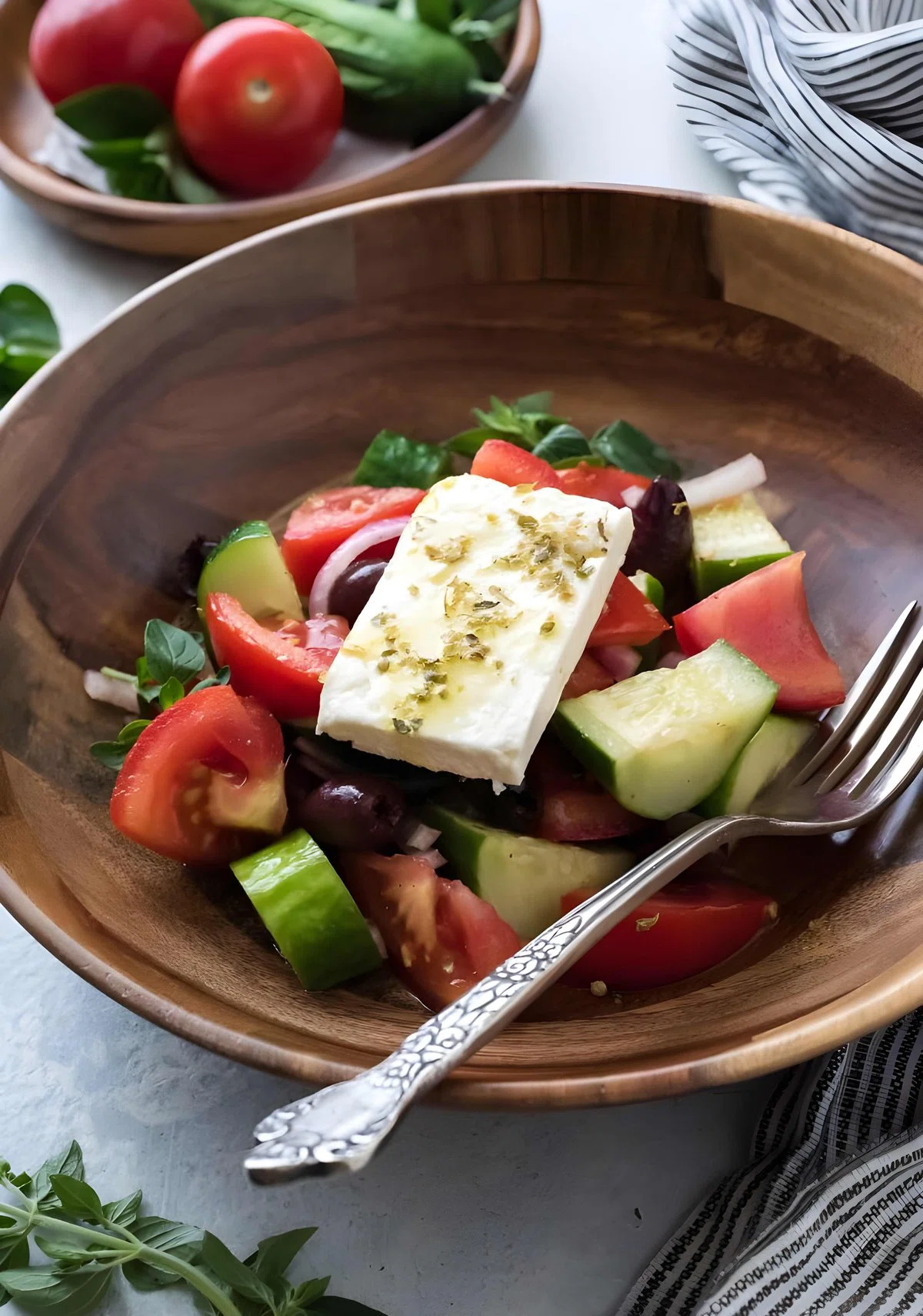 Horiatiki Salad (Greek Village Salad)