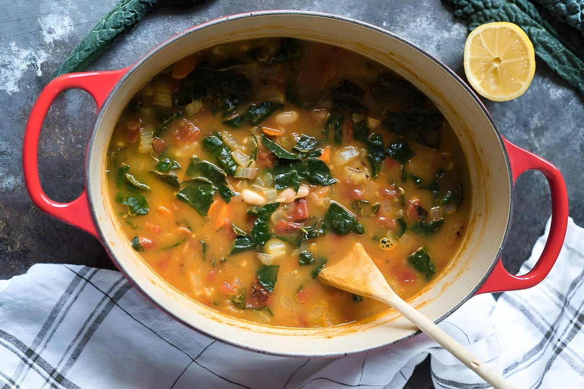 Easy White Bean and Kale Soup