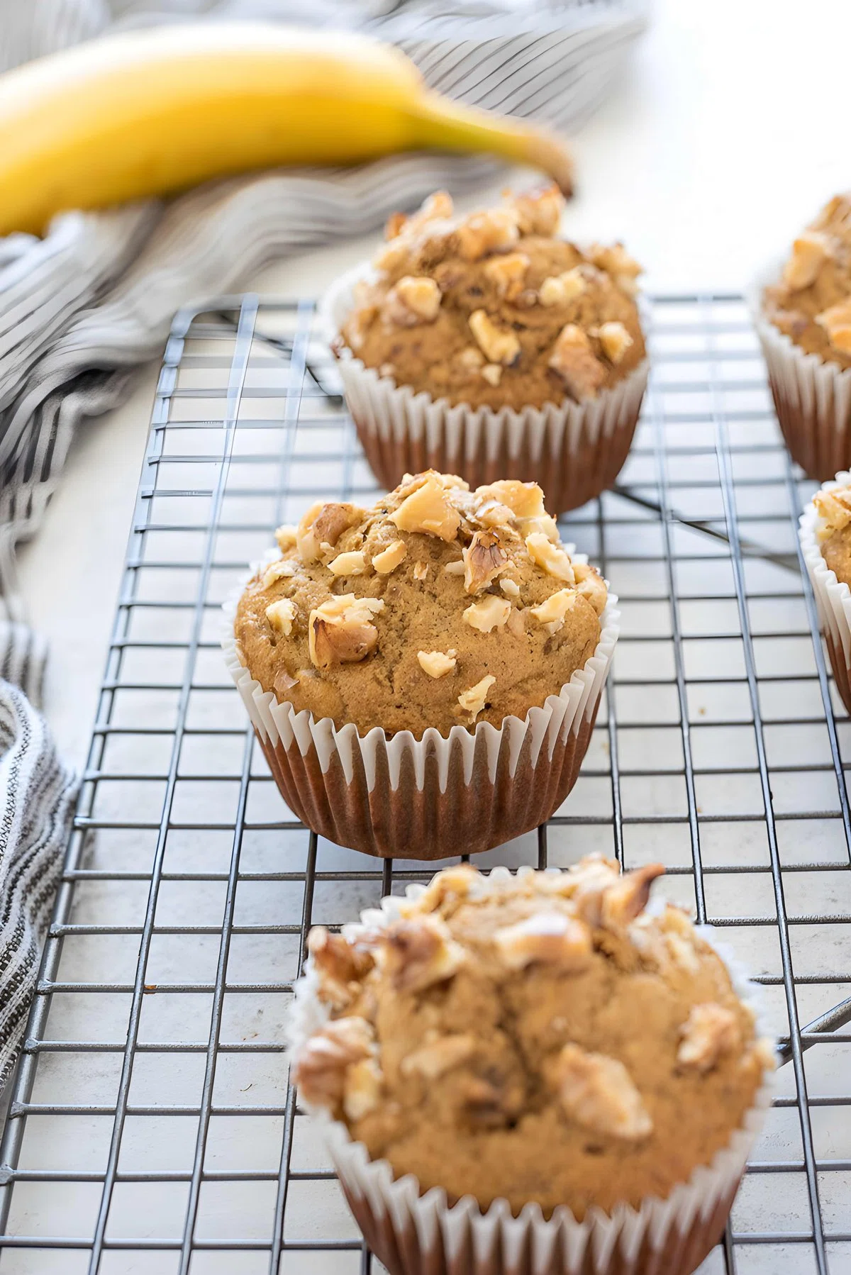 Banana Oatmeal Muffins